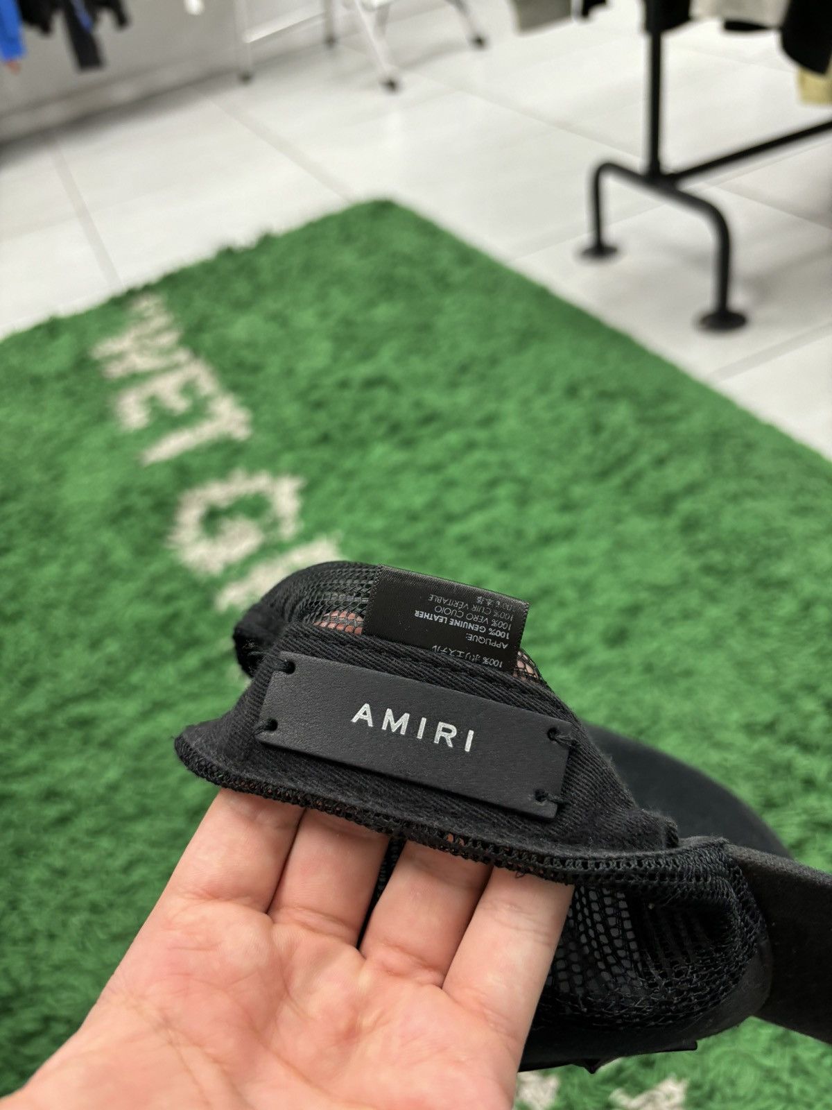 Amiri Amiri black 3 star cap Size ONE SIZE - 3 Thumbnail