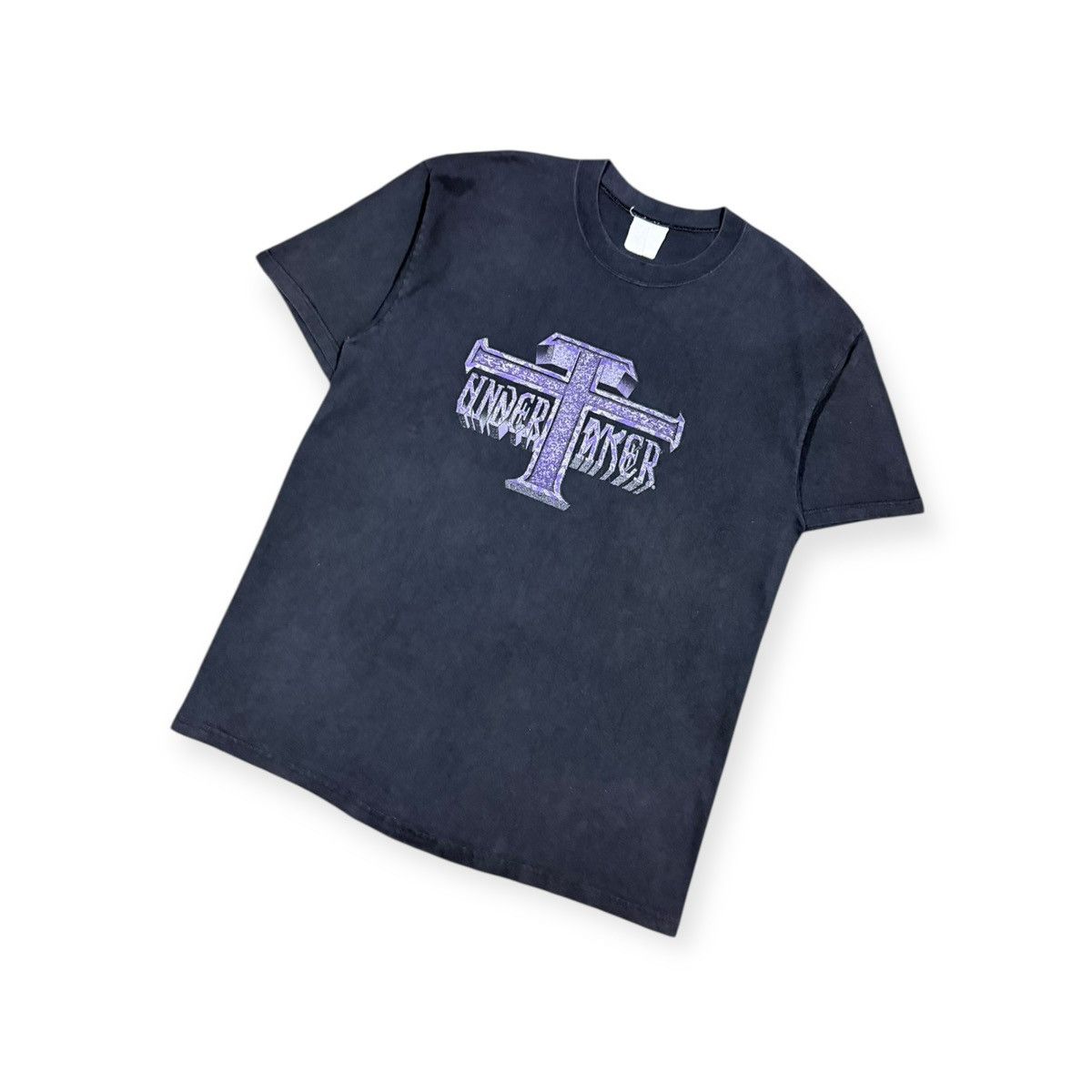 WWF Vtg🔥1998 UnderTaker Wwf The Lord Of Darkness Promo Tee Size US L / EU 52-54 / 3 - 6 Thumbnail