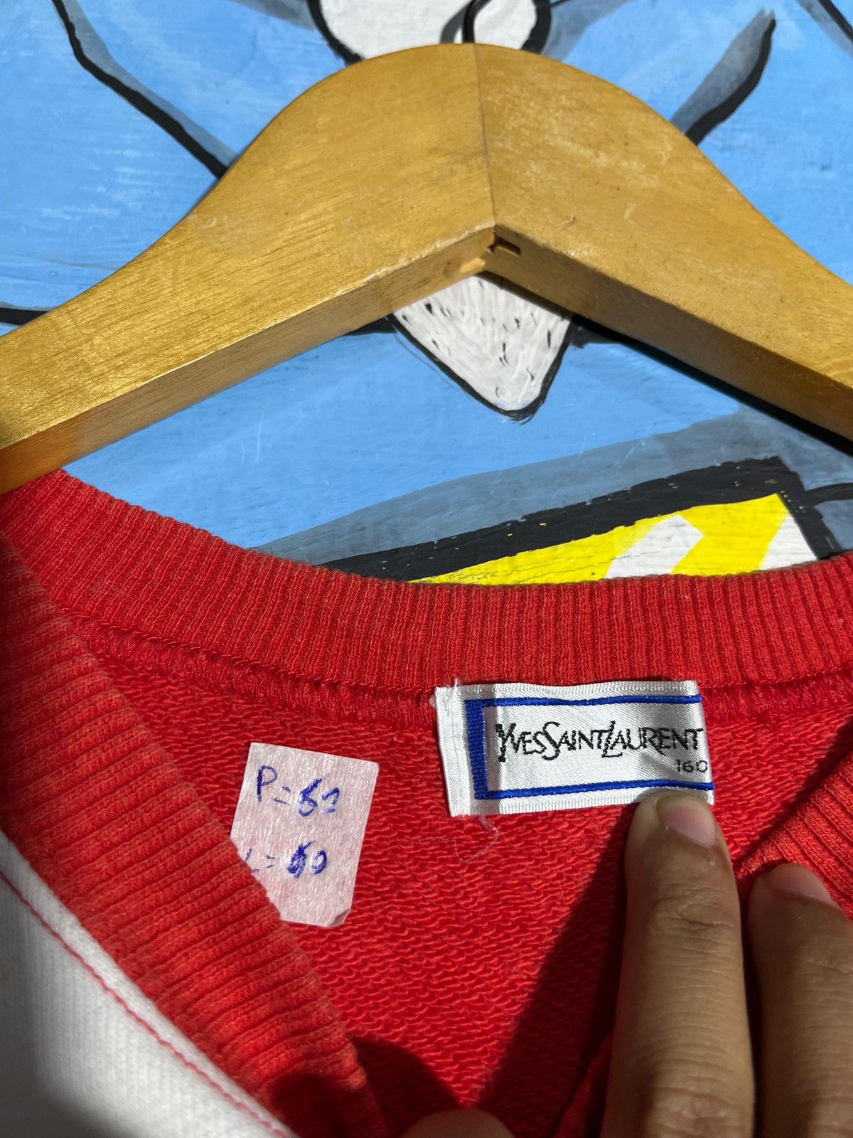 Yves Saint Laurent Vintage crewneck ysl multicolour Size US M / EU 48-50 / 2 - 3 Thumbnail