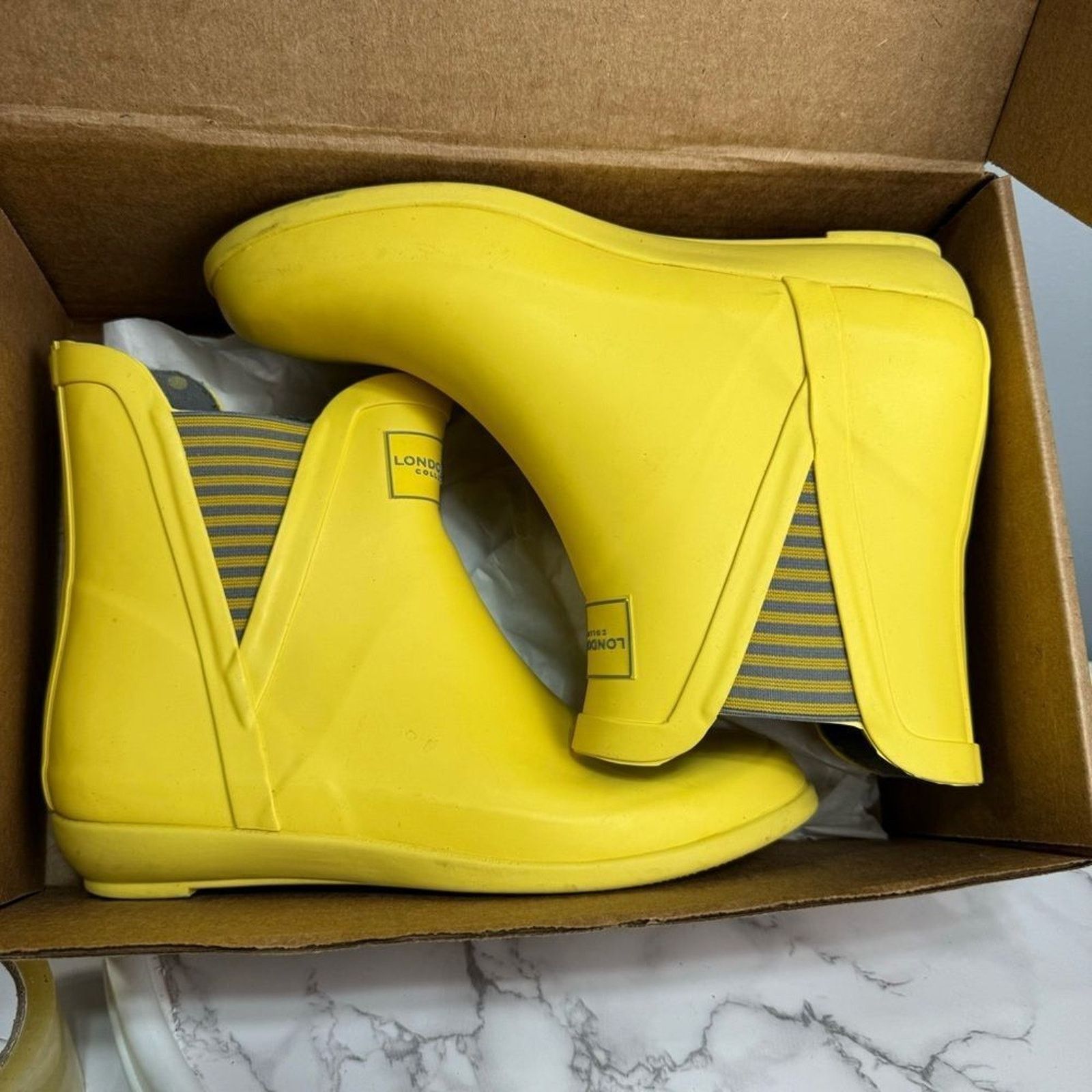 London Fog London Fog Women's Rain Boots sz 8 NEW # K287 Size US 8 / IT 38 - 9 Thumbnail