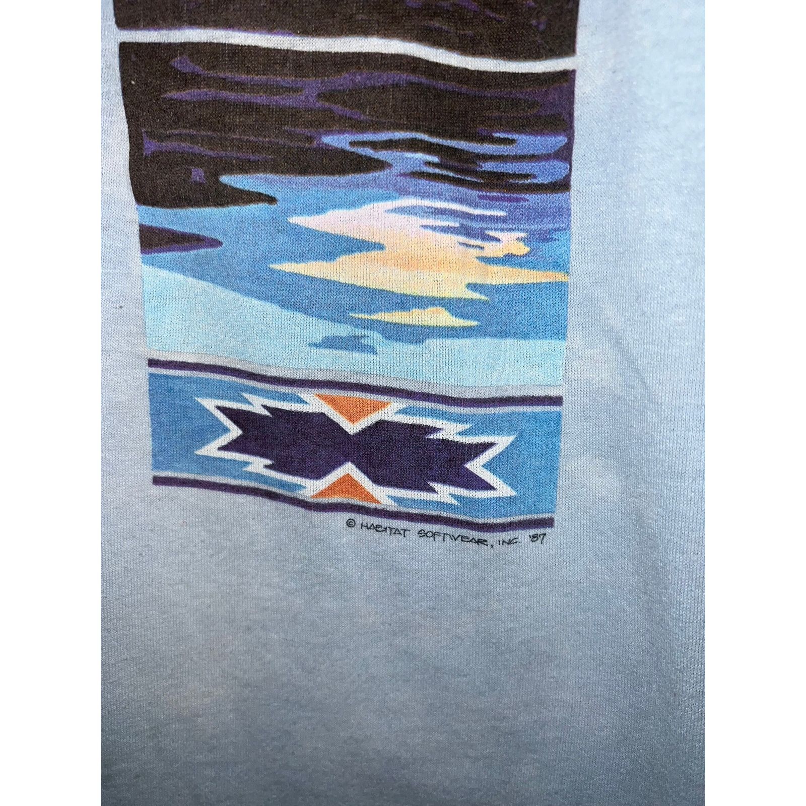 Vintage Vintage New Mexico Bald Eagle Shirt Habitat 80s Thin Tee M Size US M / EU 48-50 / 2 - 5 Thumbnail