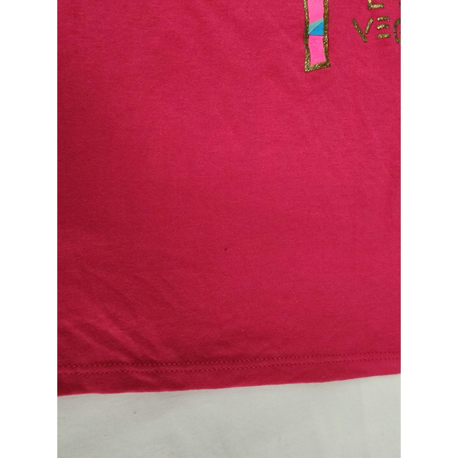 Jerzees × Vintage Vintage Las Vegas Shirt Palm Tree Jerzees Pink Tee 90s VTG M Size US M / EU 48-50 / 2 - 3 Thumbnail