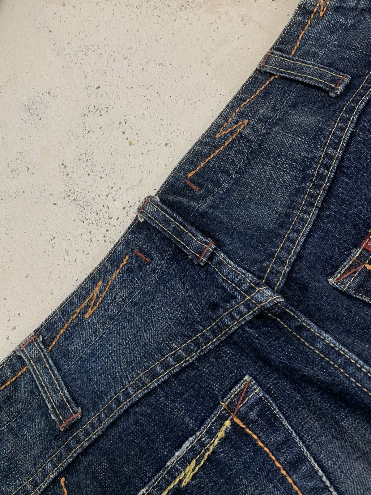 20471120 × Japanese Brand Sweet Camel Flare Kapital Style Whisker Distressed Denim Size US 28 / EU 44 - 17 Thumbnail