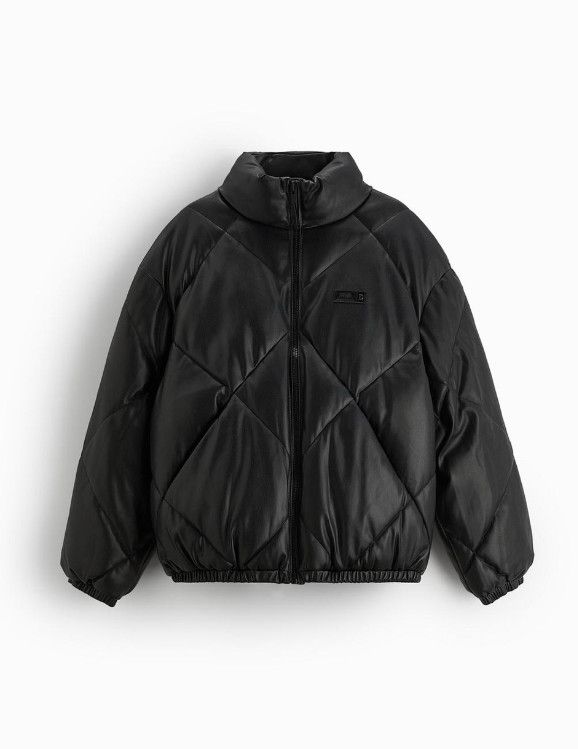 Zara Faux leather jacket Size US L / EU 52-54 / 3 - 1 Thumbnail