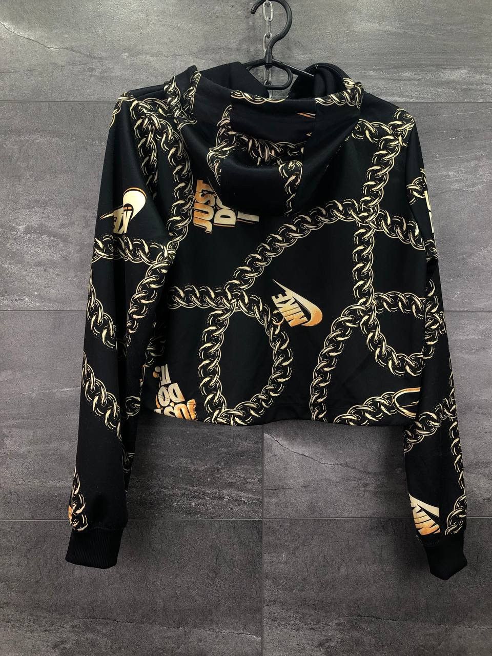 Vintage Nike Sportswear Icon Clash Womens Crop Top Hoodie Size S / US 4 / IT 40 - 8 Thumbnail