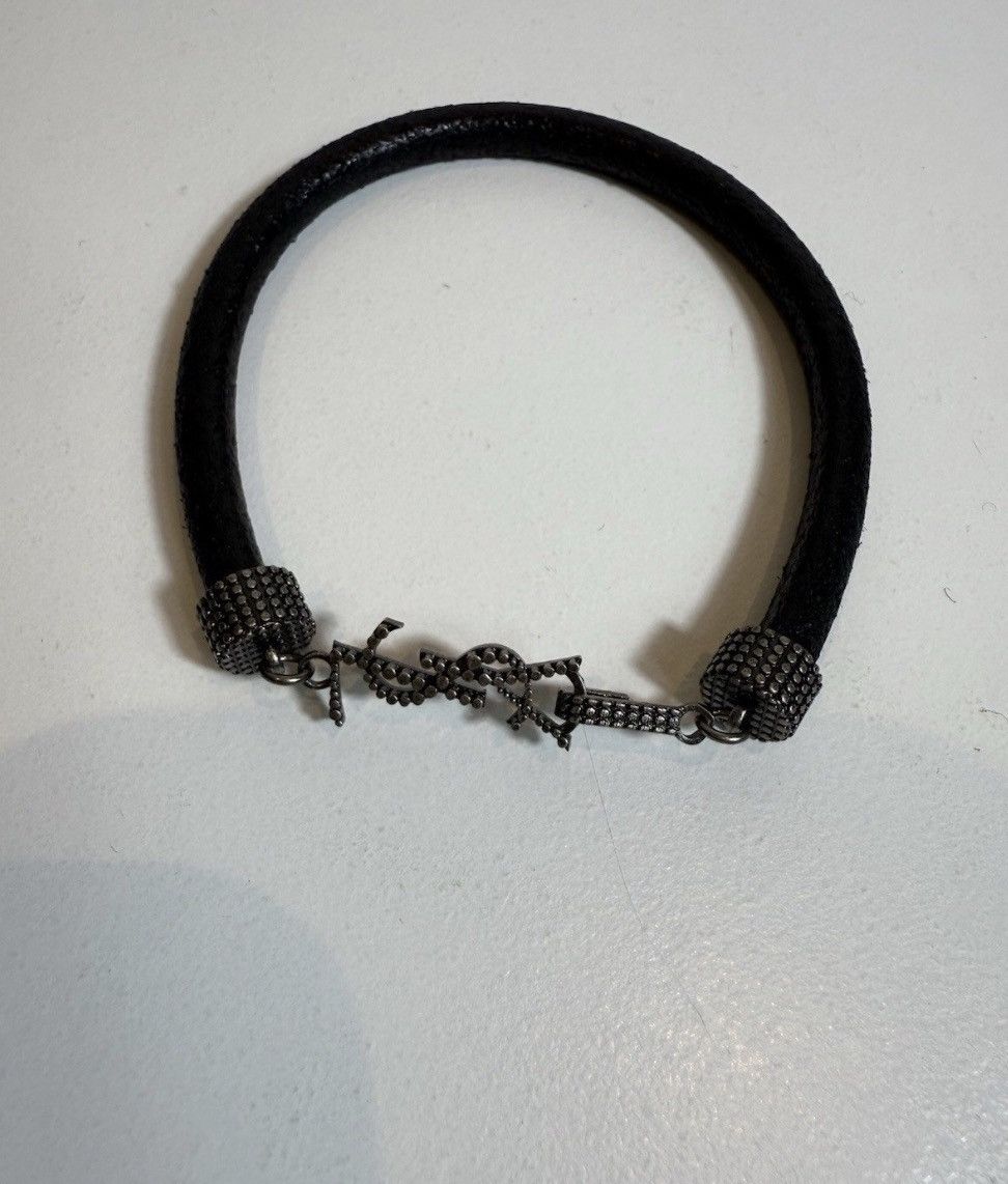 Yves Saint Laurent Opium Saint Laurent Leather Bracelet Size ONE SIZE - 2 Thumbnail