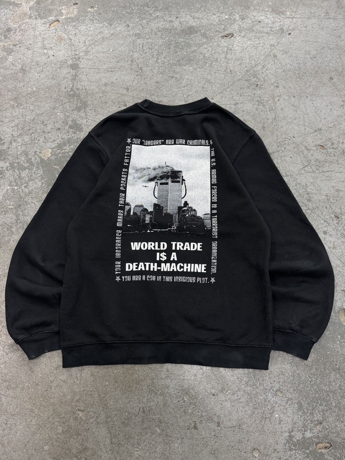 Band Tees Leftover Crack 9/11 Vintage Sweatshirt Size US S / EU 44-46 / 1 - 1 Thumbnail