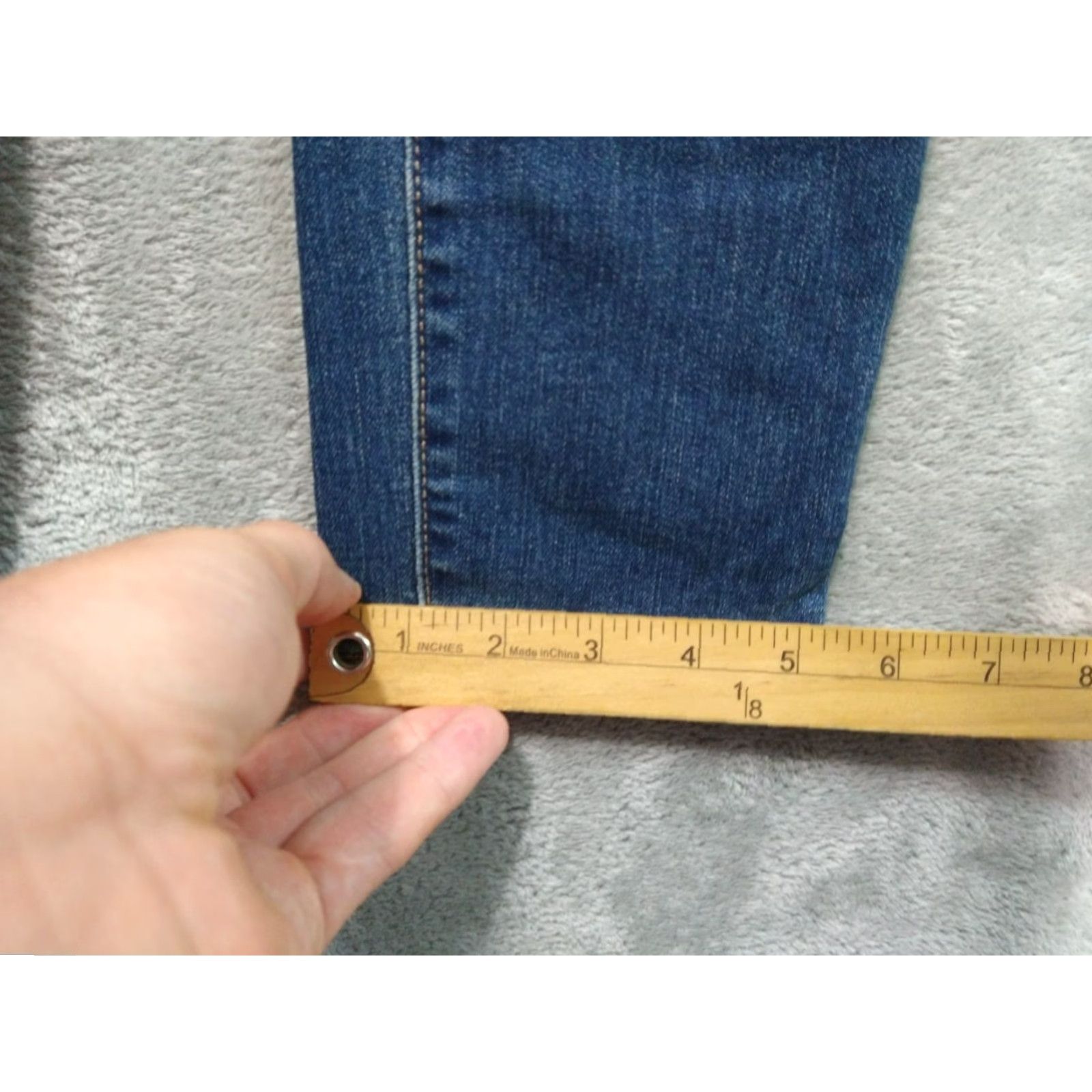 Athleta Athleta Jeans Womens 6 Blue Denim Sculptek Ultra Skinny Mid Rise Stretch Size 28" / US 6 / IT 42 - 6 Thumbnail