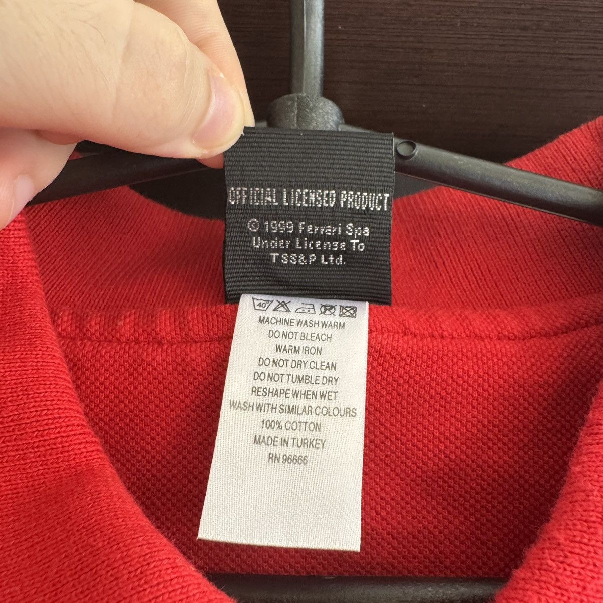 Ferrari 🏎️ Vintage Ferrari Polo 1999 Racing Size US XL / EU 56 / 4 - 6 Thumbnail