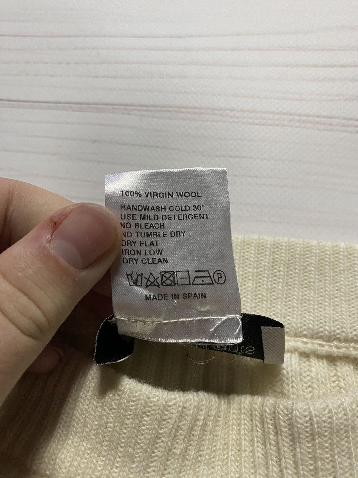 Designer Christian Wijnants italian designer virgin wool y2k pants Size 28" / US 6 / IT 42 - 4 Thumbnail