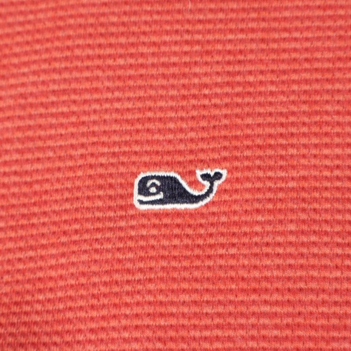 Vineyard Vines Vineyard Vines Coopers Town Saltwater Pullover Striped Red Men's XL Shirt Sweater Mock Long Sleeve Cotton Blend Mens Size US XL / EU 56 / 4 - 6 Thumbnail