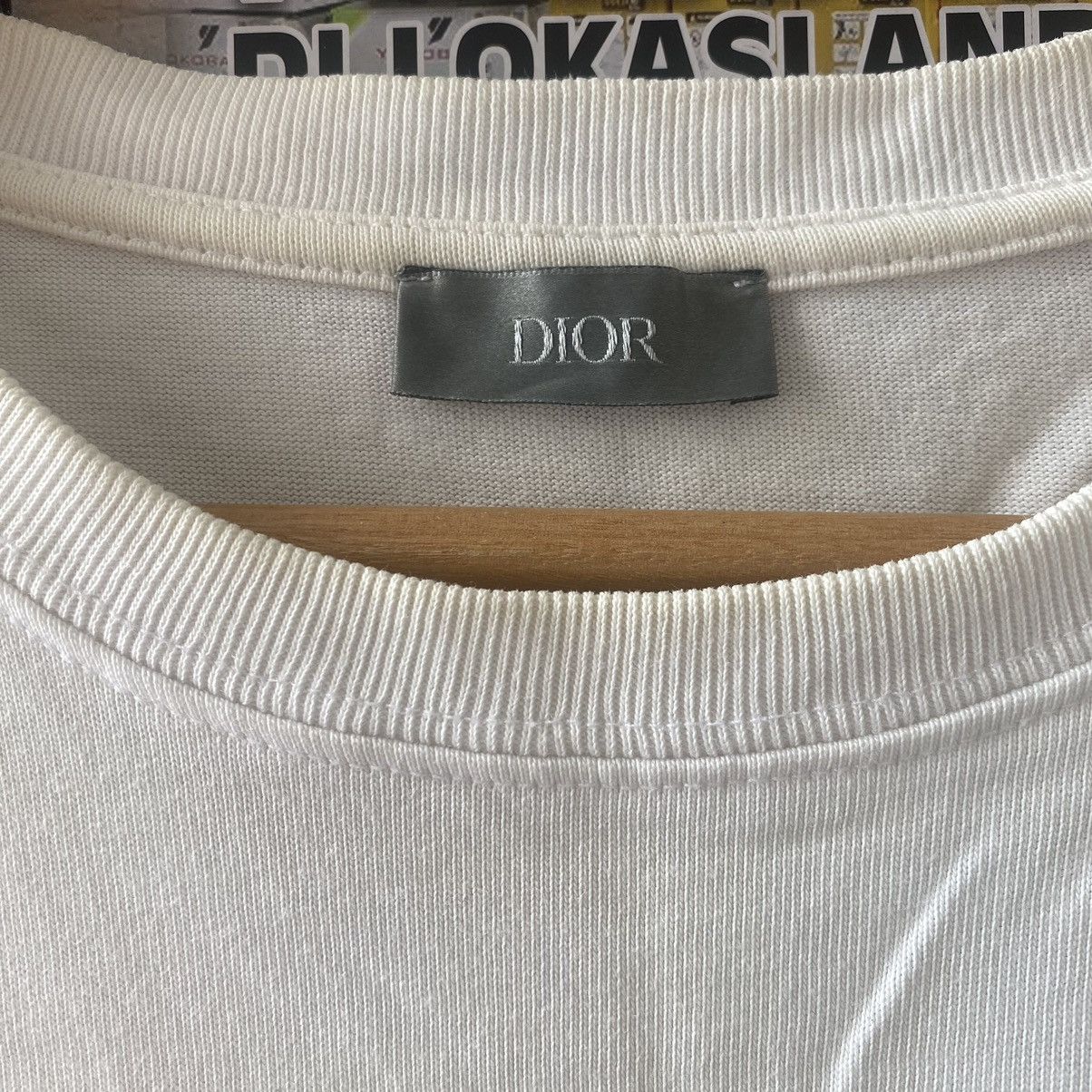 Designer Christian Dior x Made In Italy Tshirt With Embroidery Logo Size US L / EU 52-54 / 3 - 6 Thumbnail