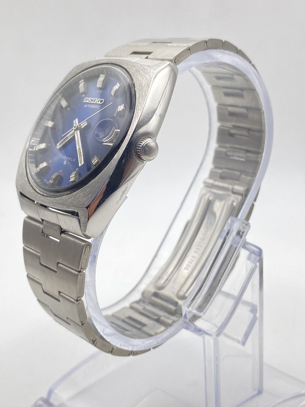 Seiko Seiko 5 Automatic 6308-8020 Navy Blue Dial Men’s Wristwatch Size 36 - 4 Thumbnail