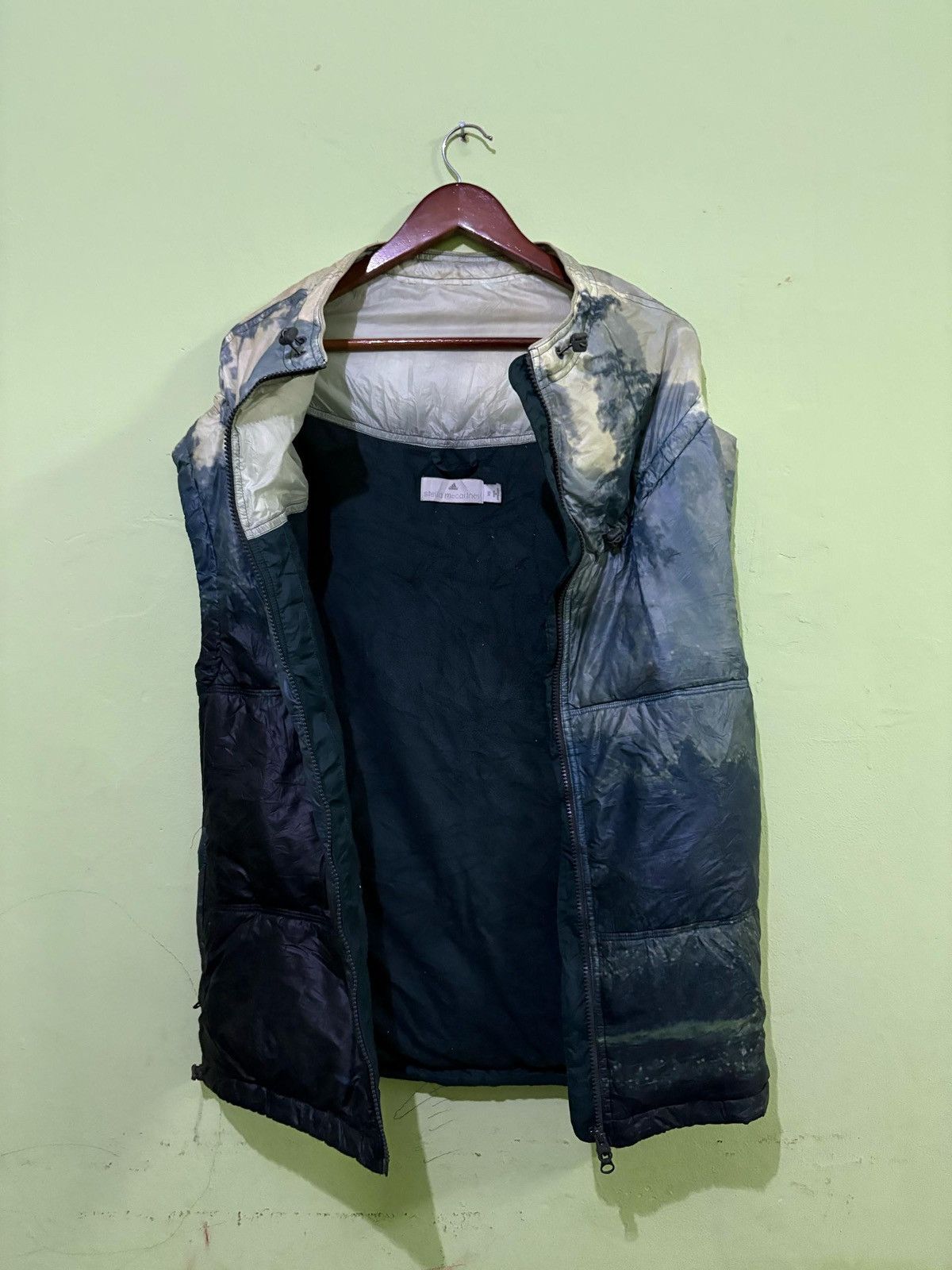 Adidas × Stella McCartney Rare Stella McCartney X Adidas A14 Puffer Vest High Collar Size US XS / EU 42 / 0 - 3 Thumbnail
