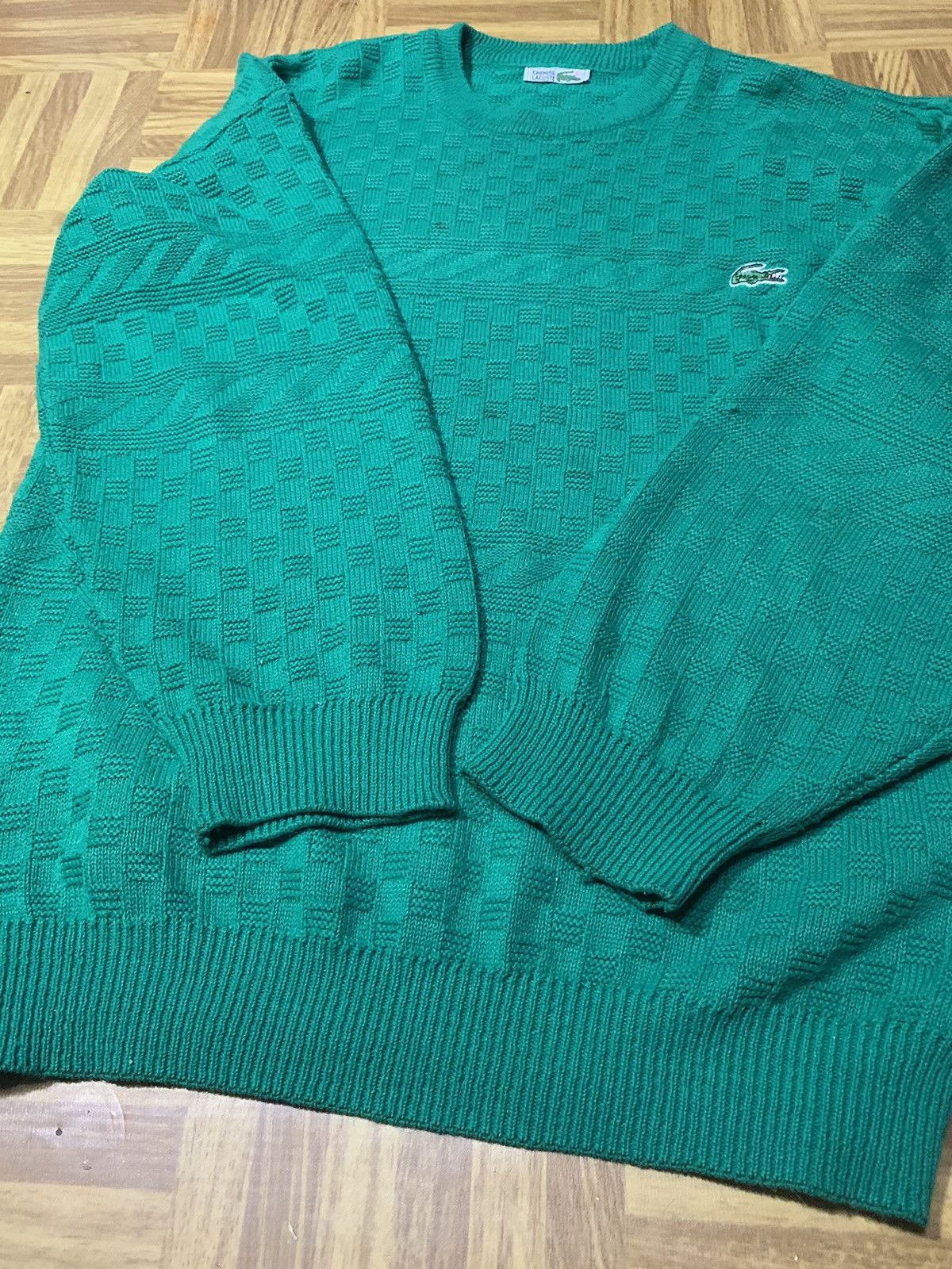 Lacoste × Vintage Lacoste chemise vintage sweater m/l Size US L / EU 52-54 / 3 - 14 Thumbnail