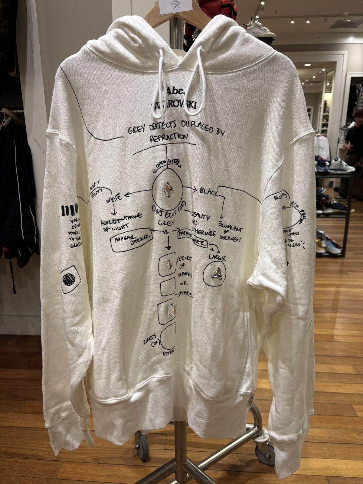Advisory Board Crystals ABC Swarovski Doodle Hoodie Size US XXL / EU 58 / 5 - 1 Thumbnail