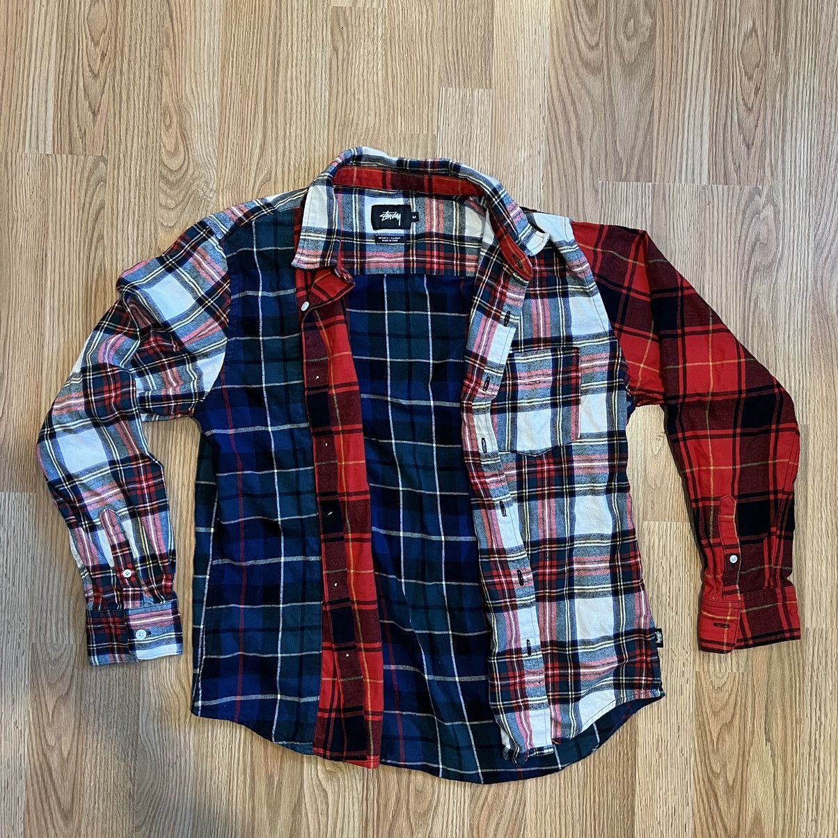 Stussy Multi plaid stussy flannel Size US M / EU 48-50 / 2 - 8 Thumbnail