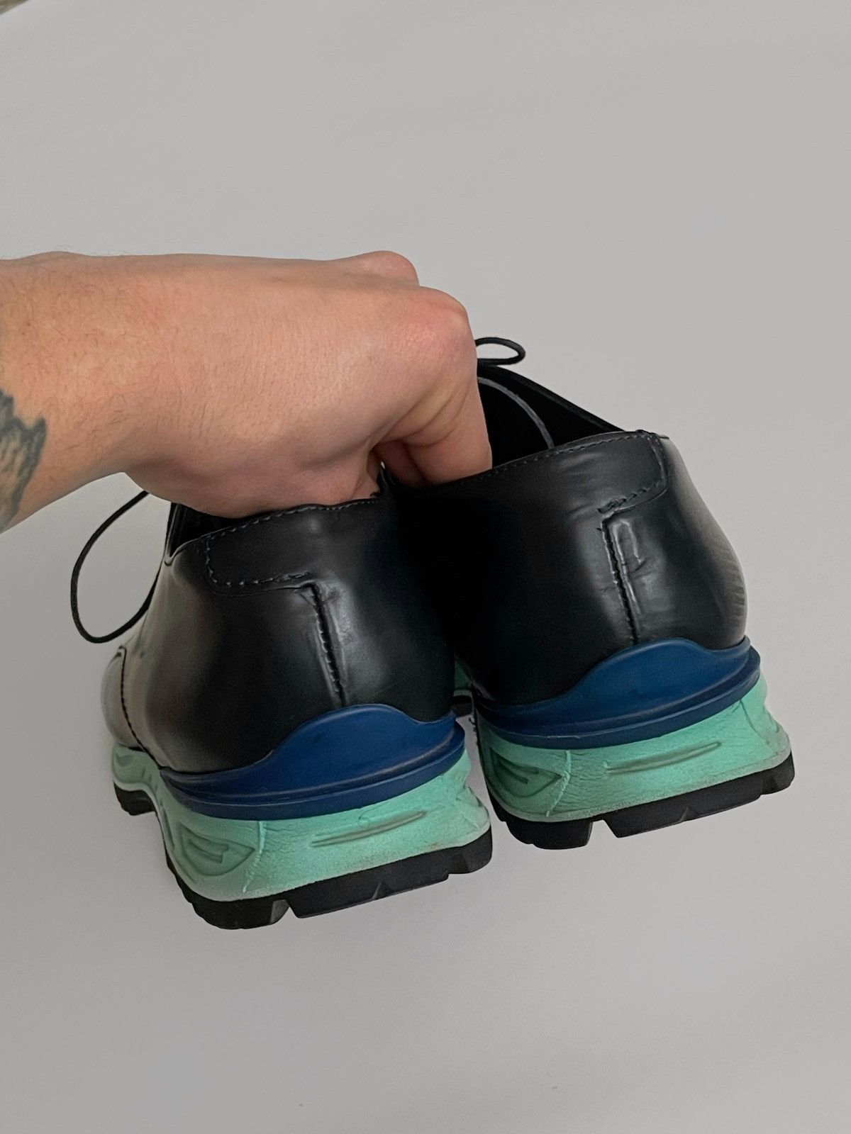 Acne Studios × Vibram Acne Studios Vibram Leather shoes Size US 10.5 / EU 43-44 - 4 Thumbnail