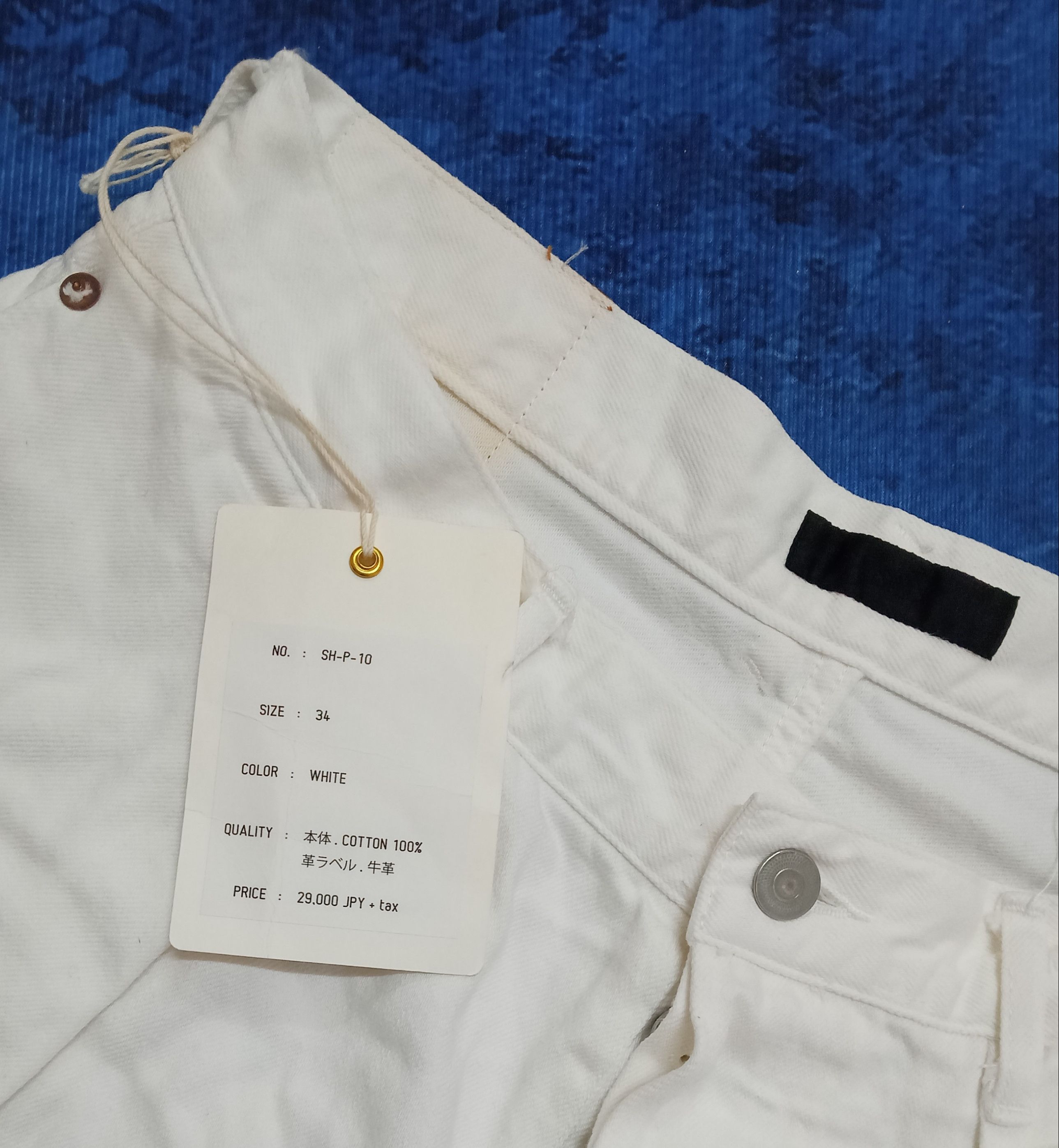 Japanese Brand Joswick New York Pleated Redline Selvedge Baggy Pants Size US 34 / EU 50 - 4 Thumbnail