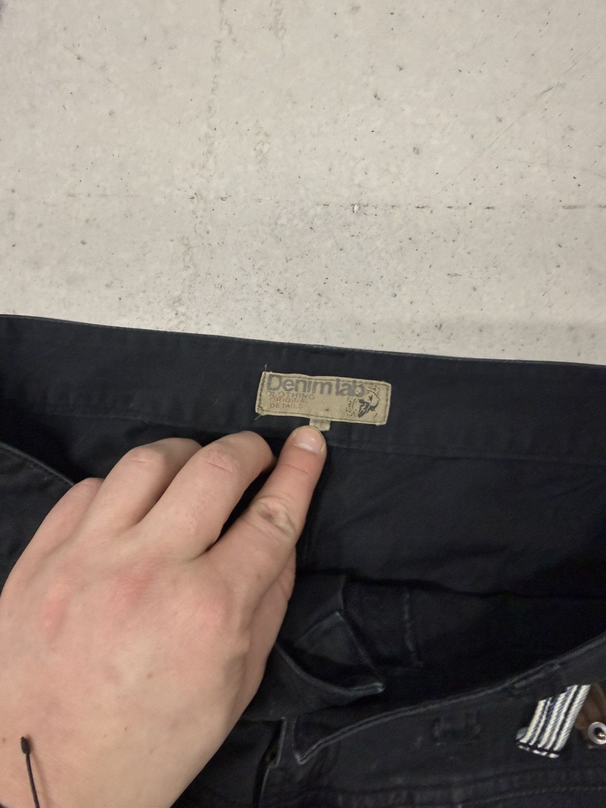 Other Vintage Denim Lab Double Waist Cargo Pant Japanese brand Size US 30 / EU 46 - 4 Thumbnail