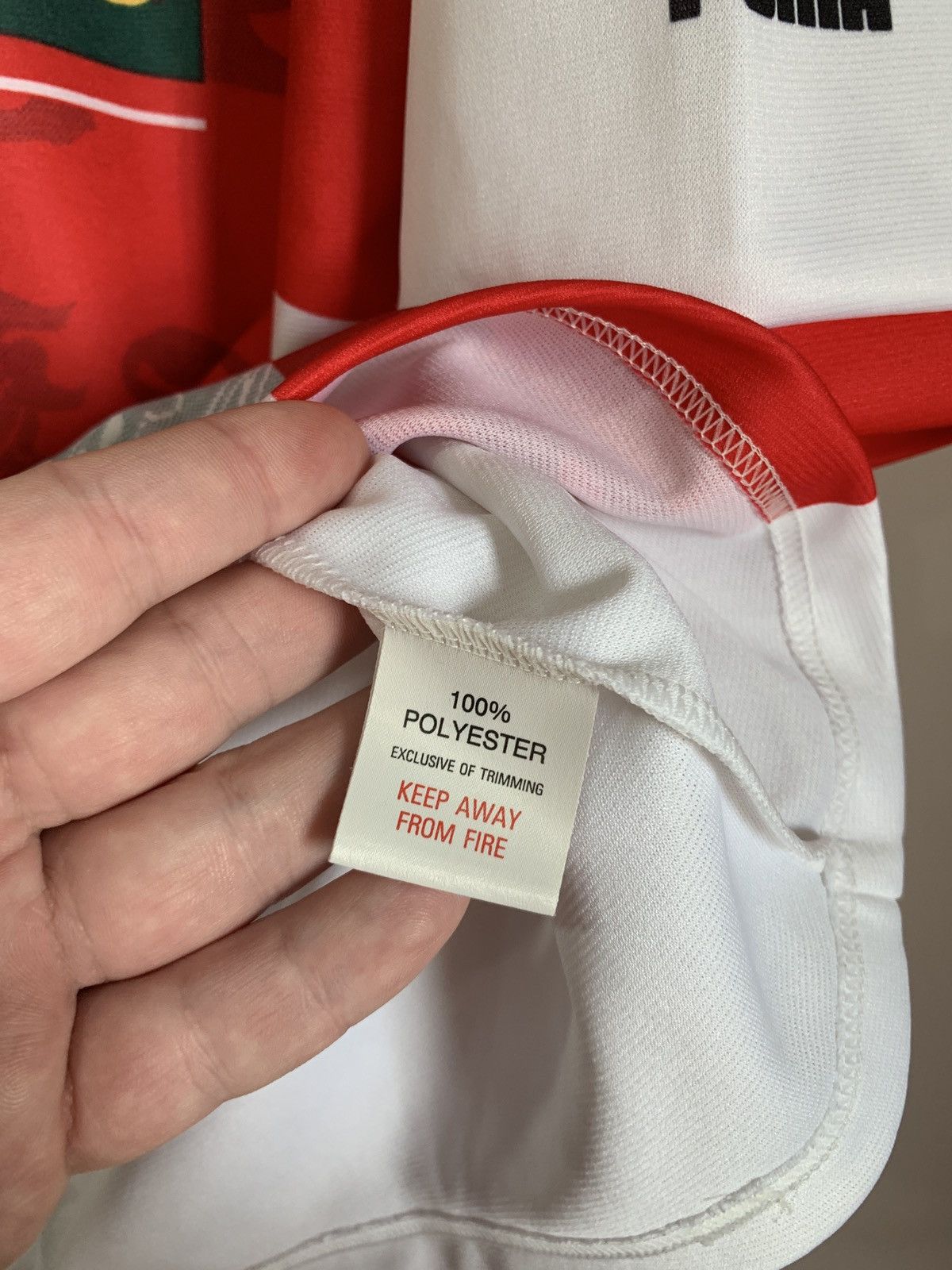 Puma × Vintage England 1995 Home Rugby League Shirt Puma Jersey Size L Size US L / EU 52-54 / 3 - 11 Thumbnail