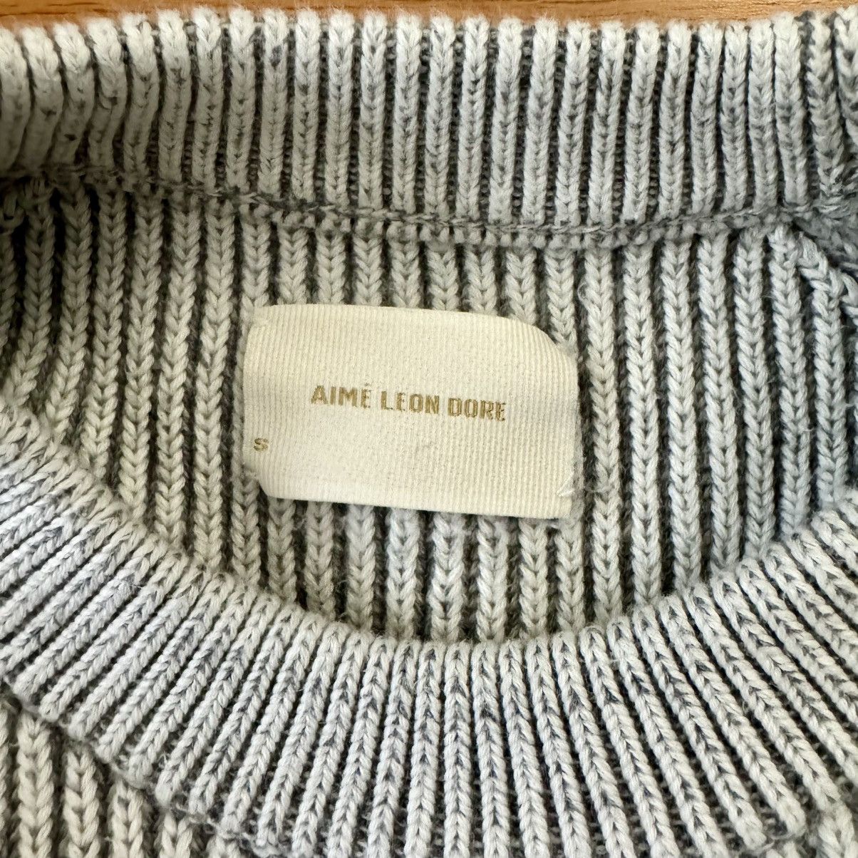 Aime Leon Dore Aime Leon Dore Plaited Crewneck Sweater (S) Size US S / EU 44-46 / 1 - 6 Thumbnail