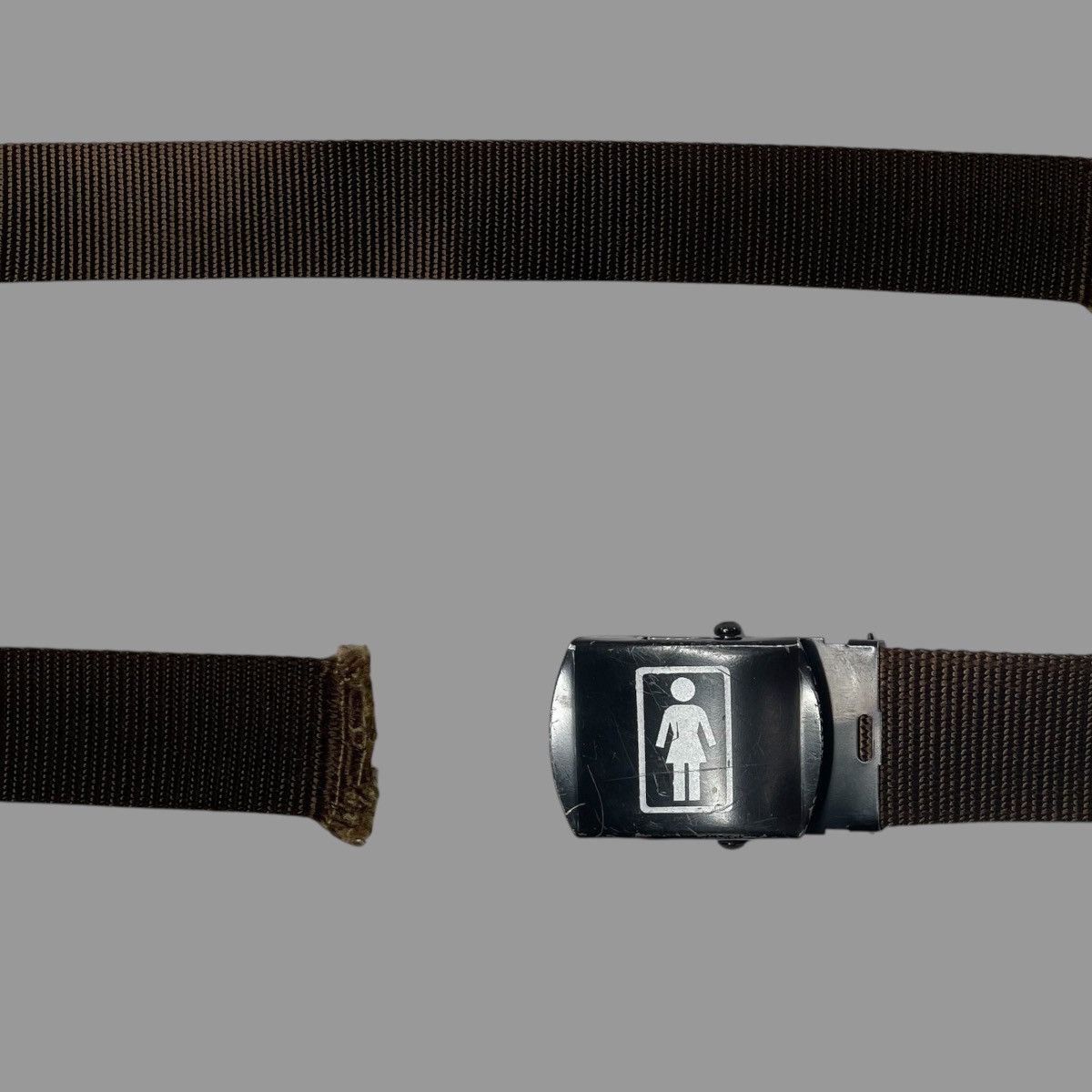 Girl Skateboards × Vintage Vintage 90s girl skateboards belt Size 32 - 1 Thumbnail