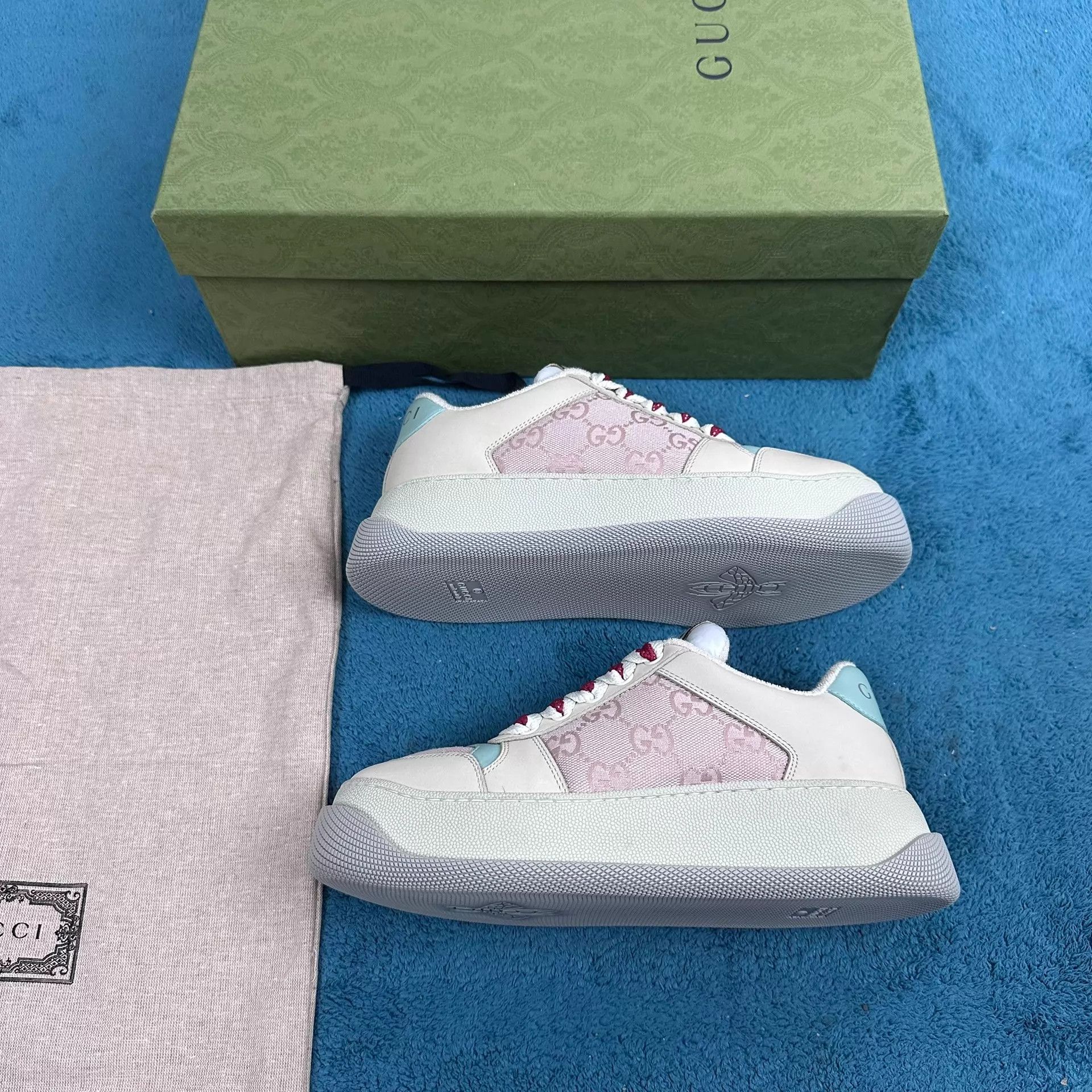 Gucci Gucci Petite Pink Beige Women's 35.5 Size US 5 / IT 35 - 2 Thumbnail