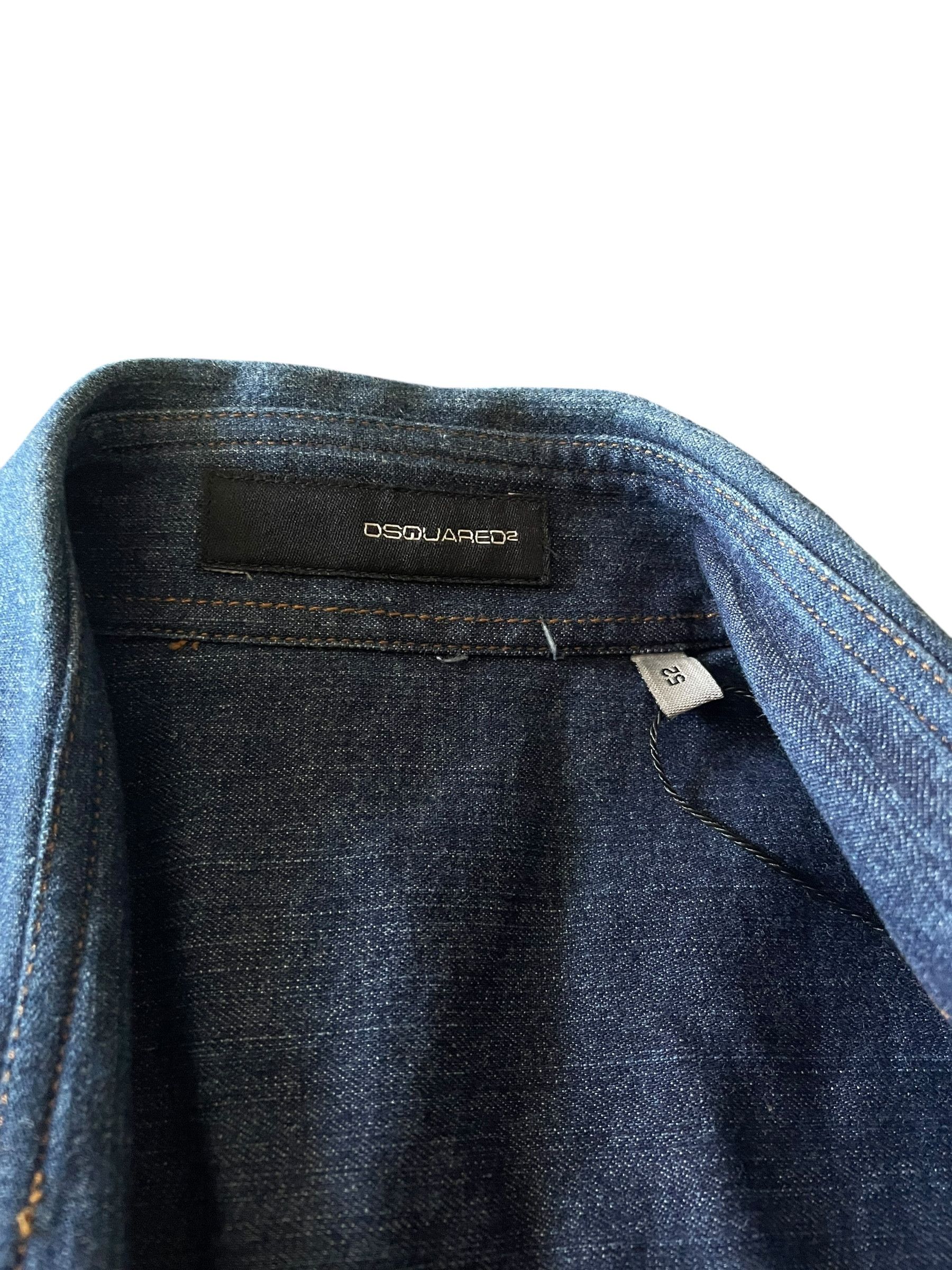 Dsquared2 Shirt denim Dsquared collection 1999 size IT 50 Size L / US 10 / IT 46 - 4 Thumbnail