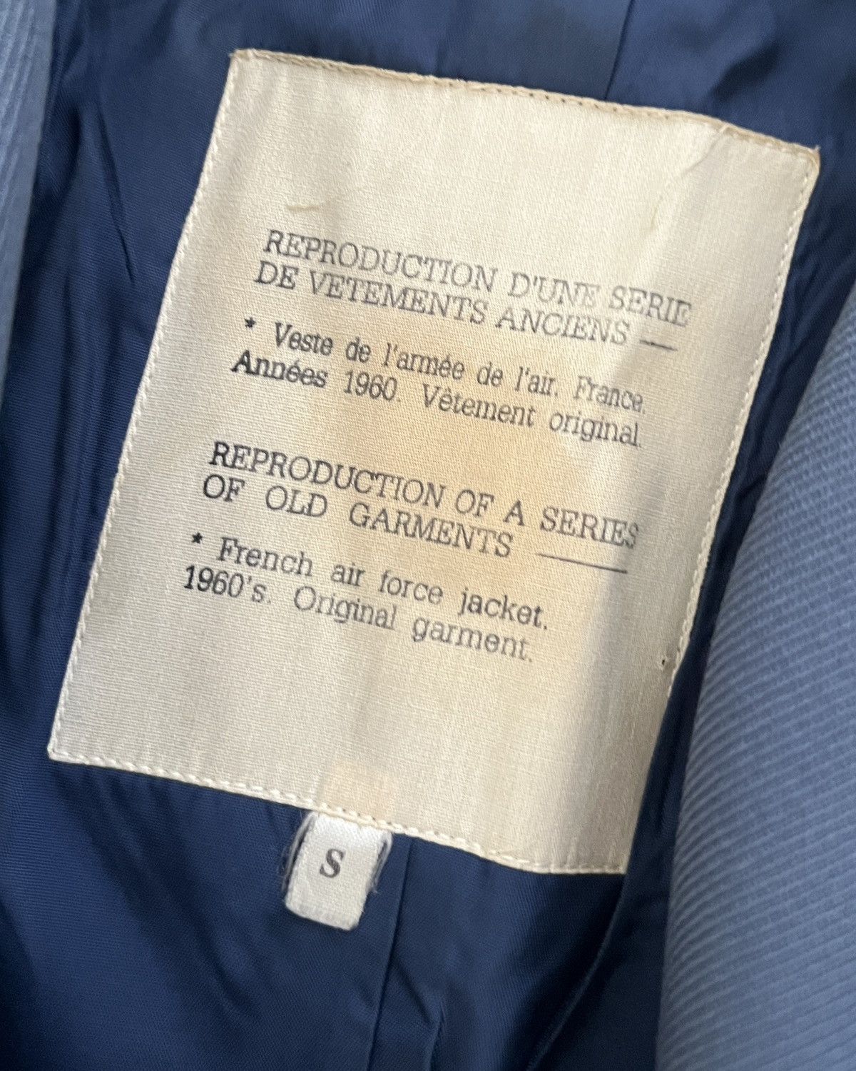 Maison Margiela Martin Margiela 1995 Original ‘Replica’ Tag Military Jacket Size S / US 4 / IT 40 - 4 Thumbnail