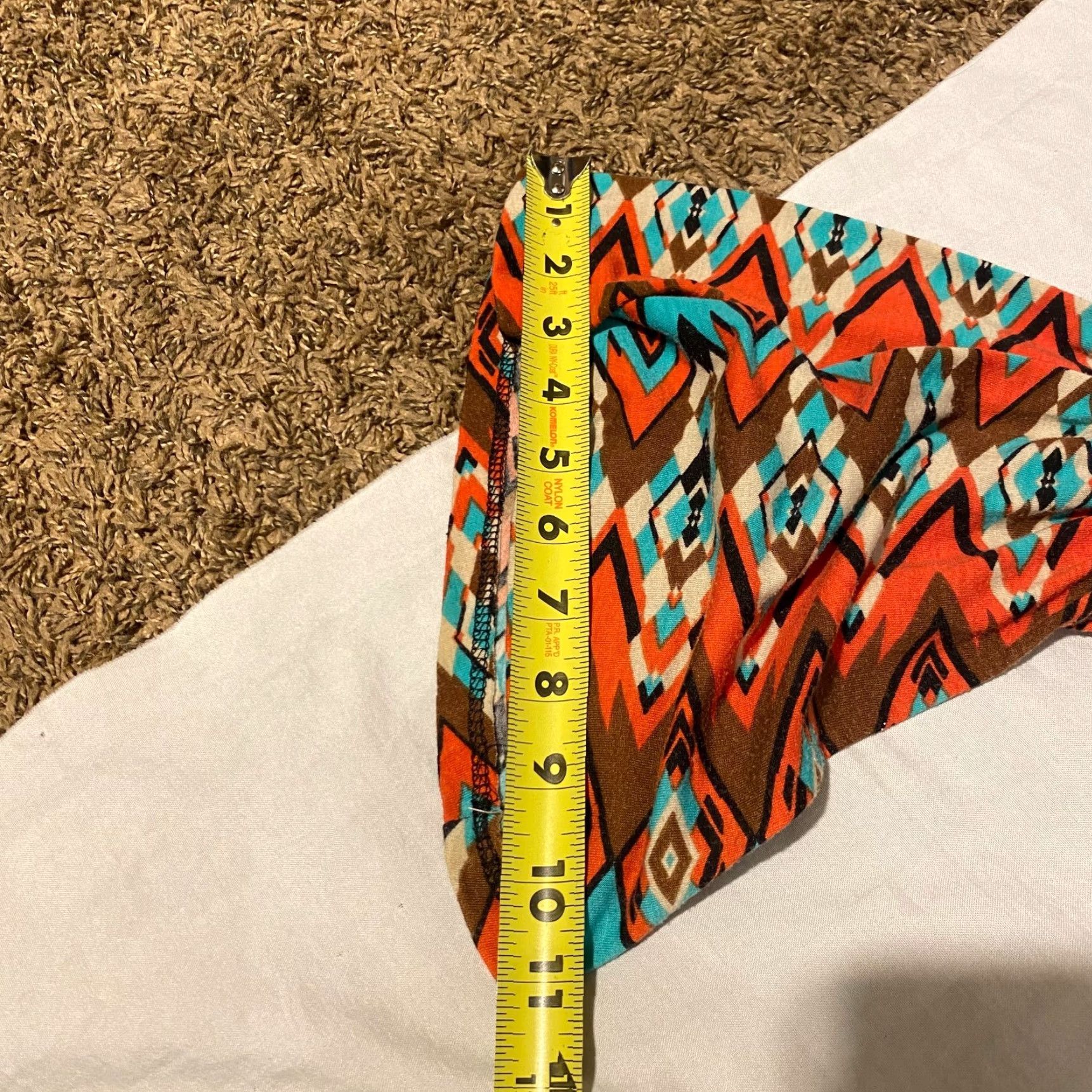 Bell Turquoise Haven Dress Southwestern Midi 3/4 Sleeve Bell Ruffle Print Size M Women Feminine Casual Shirt? Size M / US 6-8 / IT 42-44 - 5 Thumbnail