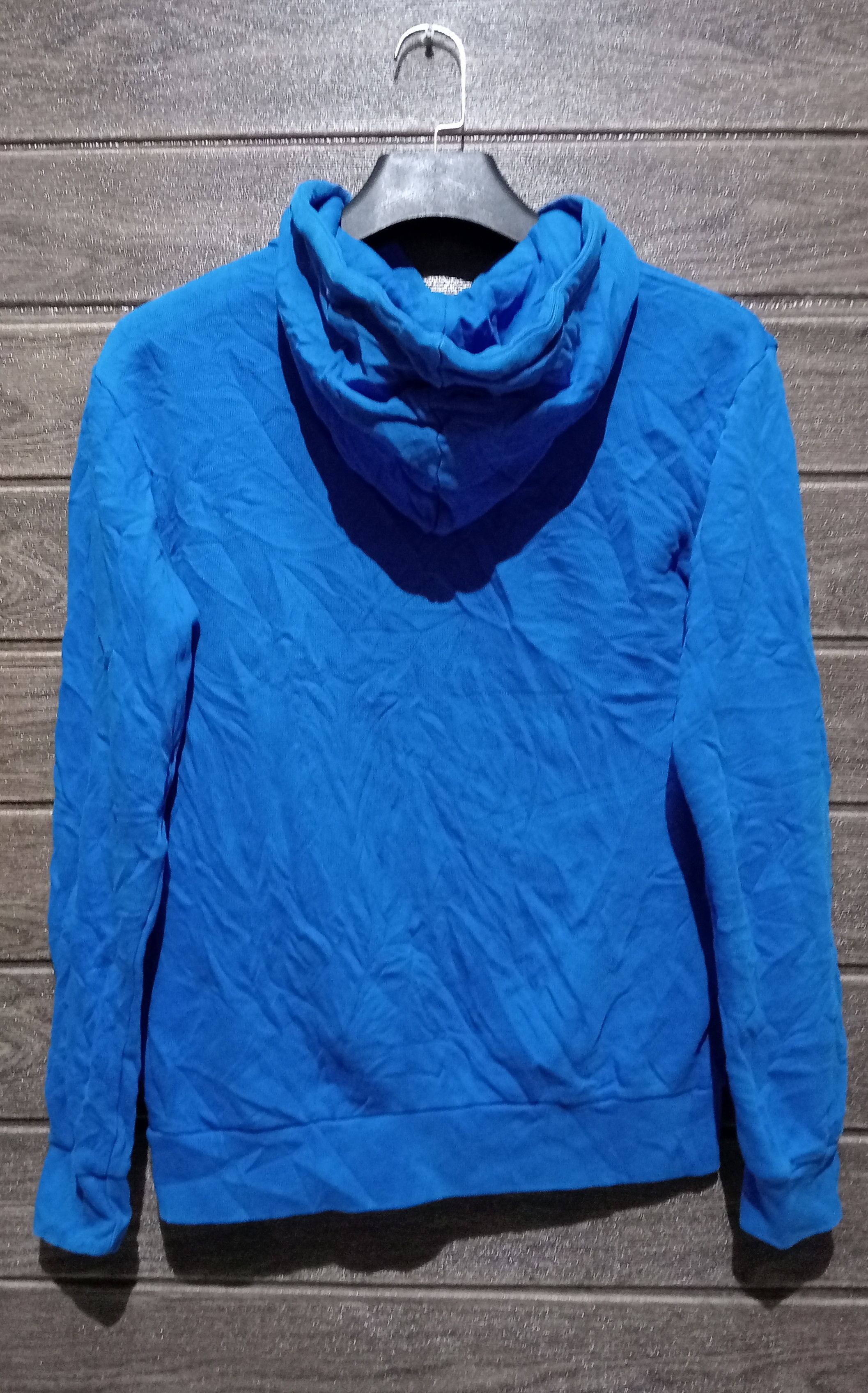 Adidas Adidas Trefoil Big Logo Blue Pullover Hoodie Size US M / EU 48-50 / 2 - 7 Thumbnail