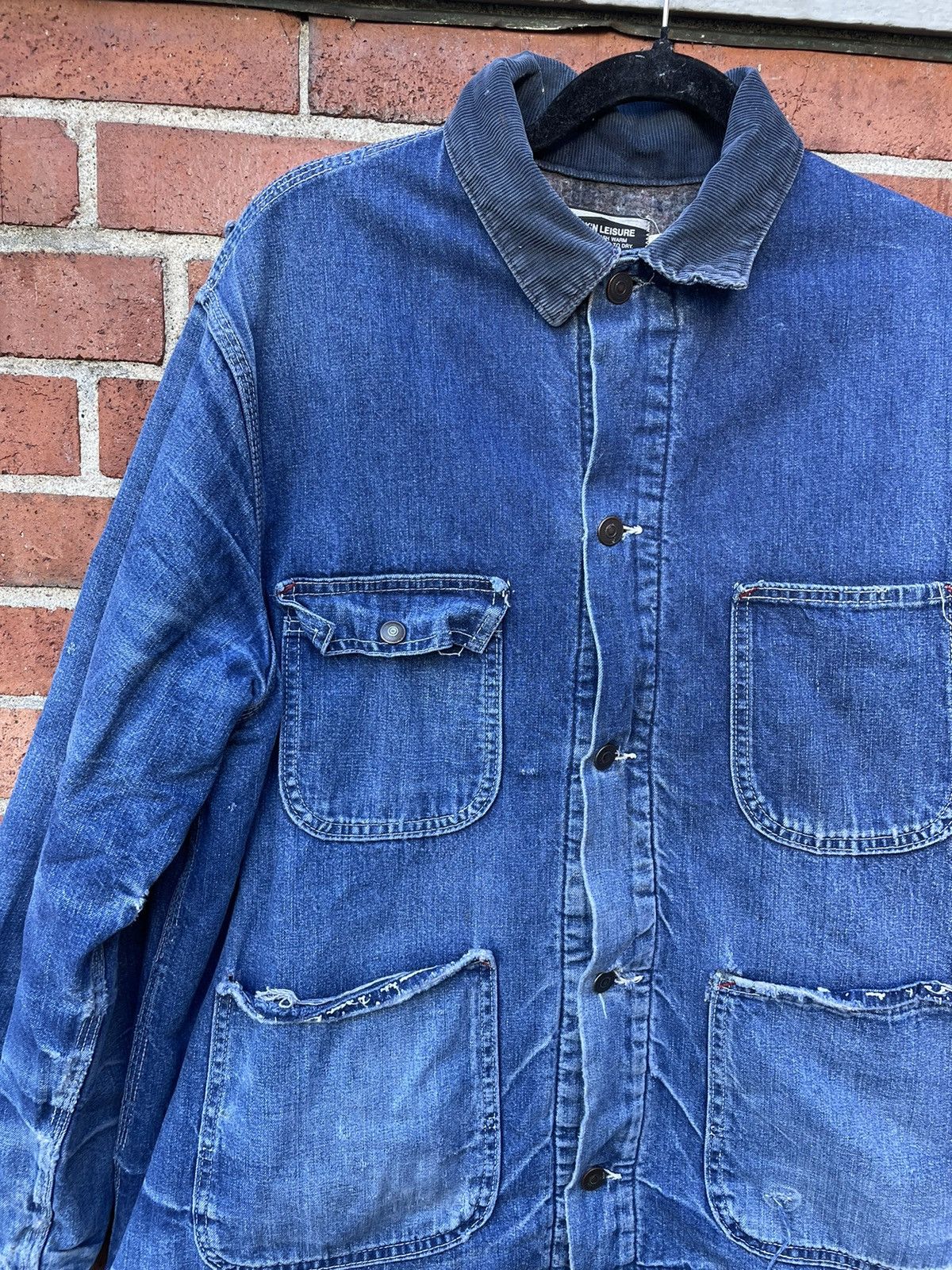 Sears VTG Sears Jacket Large T Blue Work N Leisure Blanket Lined Size US L / EU 52-54 / 3 - 8 Thumbnail