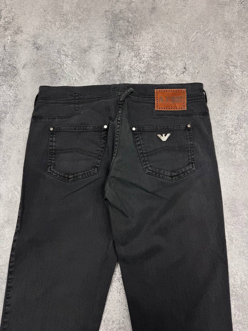 Armani Armani Jeans Women Black Straight Leg Jeans Size 28 Size 28" / US 6 / IT 42 - 2 Thumbnail