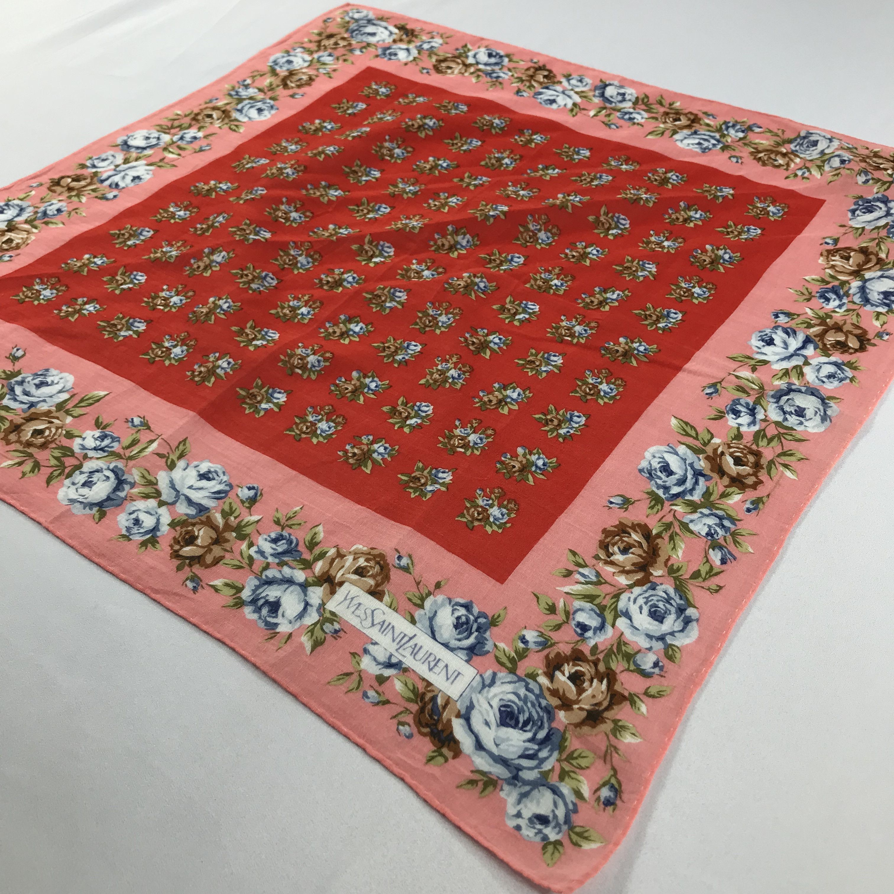 Vintage × Yves Saint Laurent Yves Saint Laurent Bandana /Handkerchief/Neckerchief -S2024 Size ONE SIZE - 2 Thumbnail