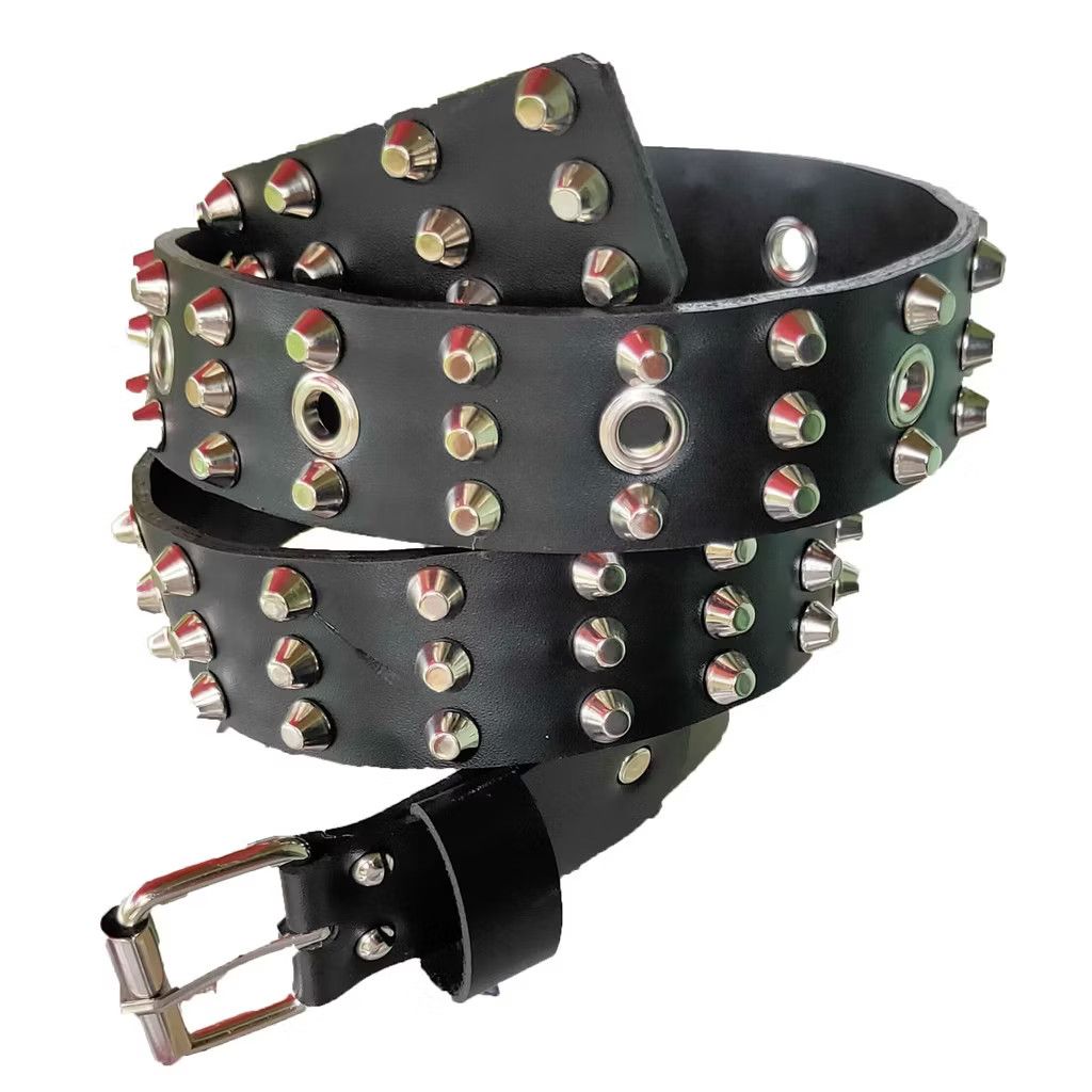 Japanese Brand Spike buckle punk rock belt Size ONE SIZE - 1 Preview