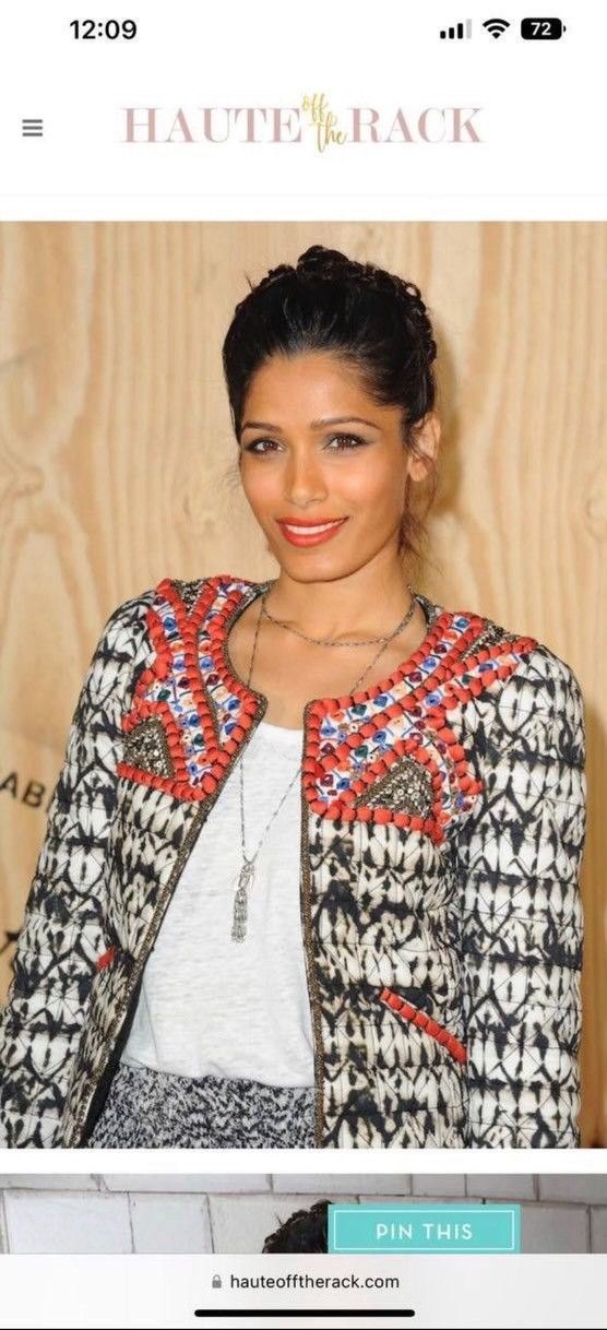 H&M × Isabel Marant × Vintage Isabel Marant x H&M jacket Etoile 2013 Beaded Boho vintage Size S / US 4 / IT 40 - 3 Thumbnail
