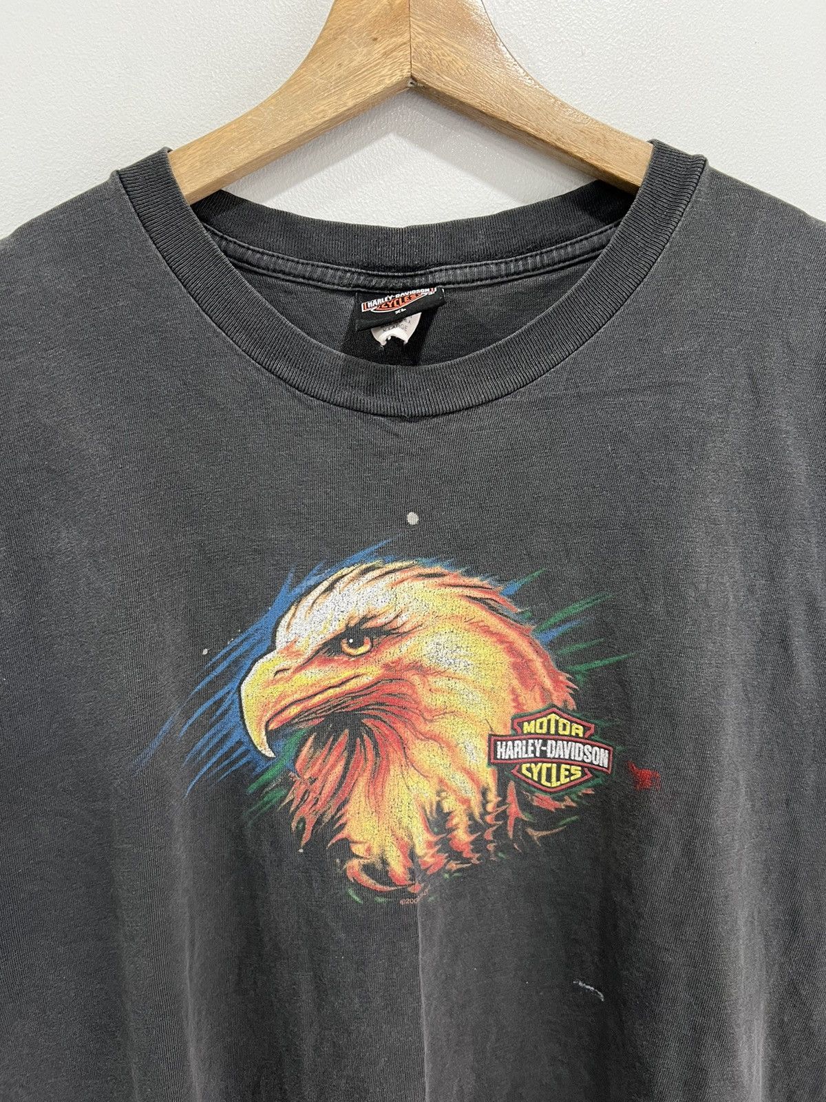 Harley Davidson Vintage Harley Davidson Eagle Sleeveless Shirt Size US XL / EU 56 / 4 - 3 Thumbnail