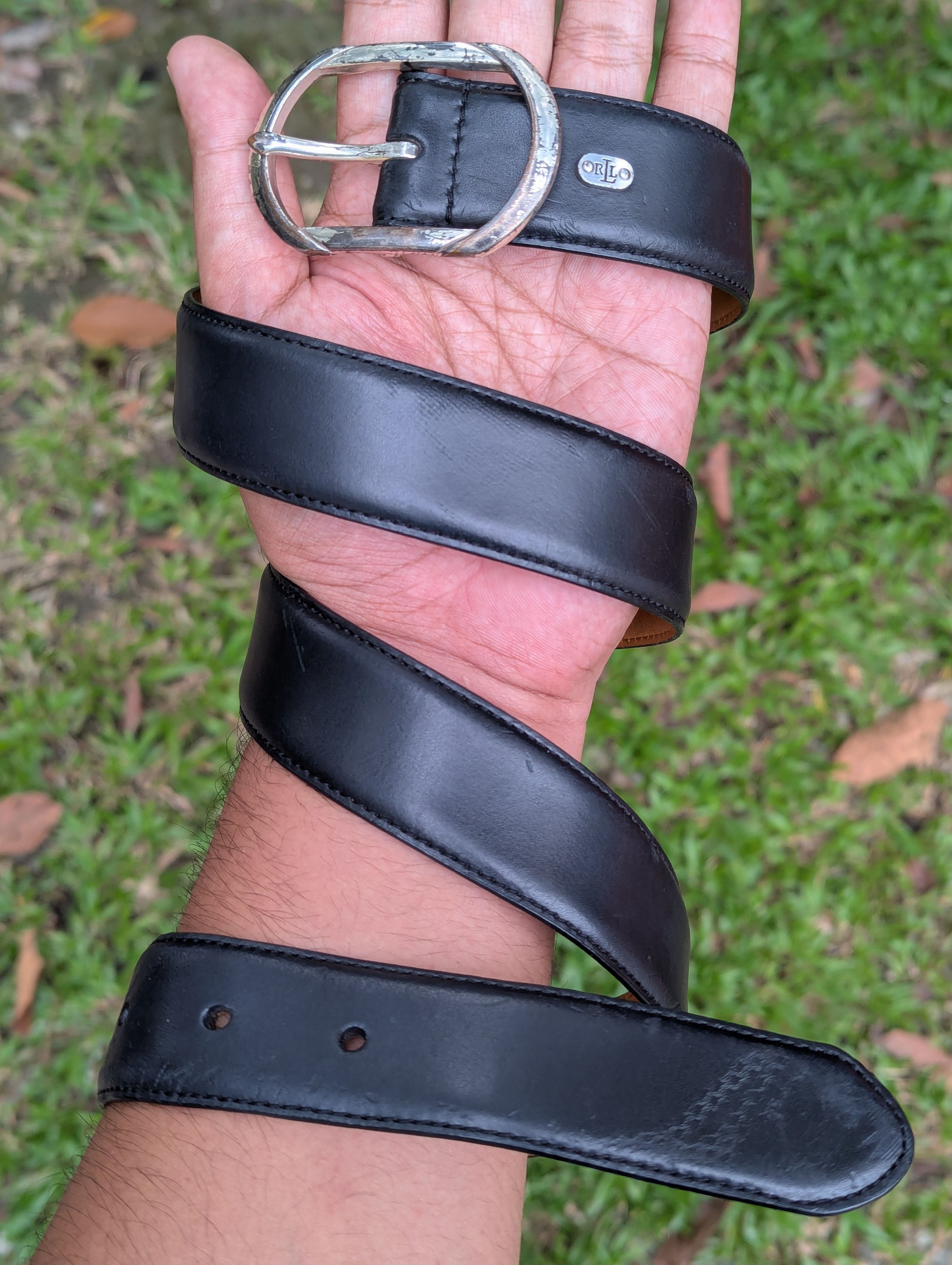 RRL Ralph Lauren RLL Lauren Ralph Lauren Leather Belts Size 42 - 1 Thumbnail