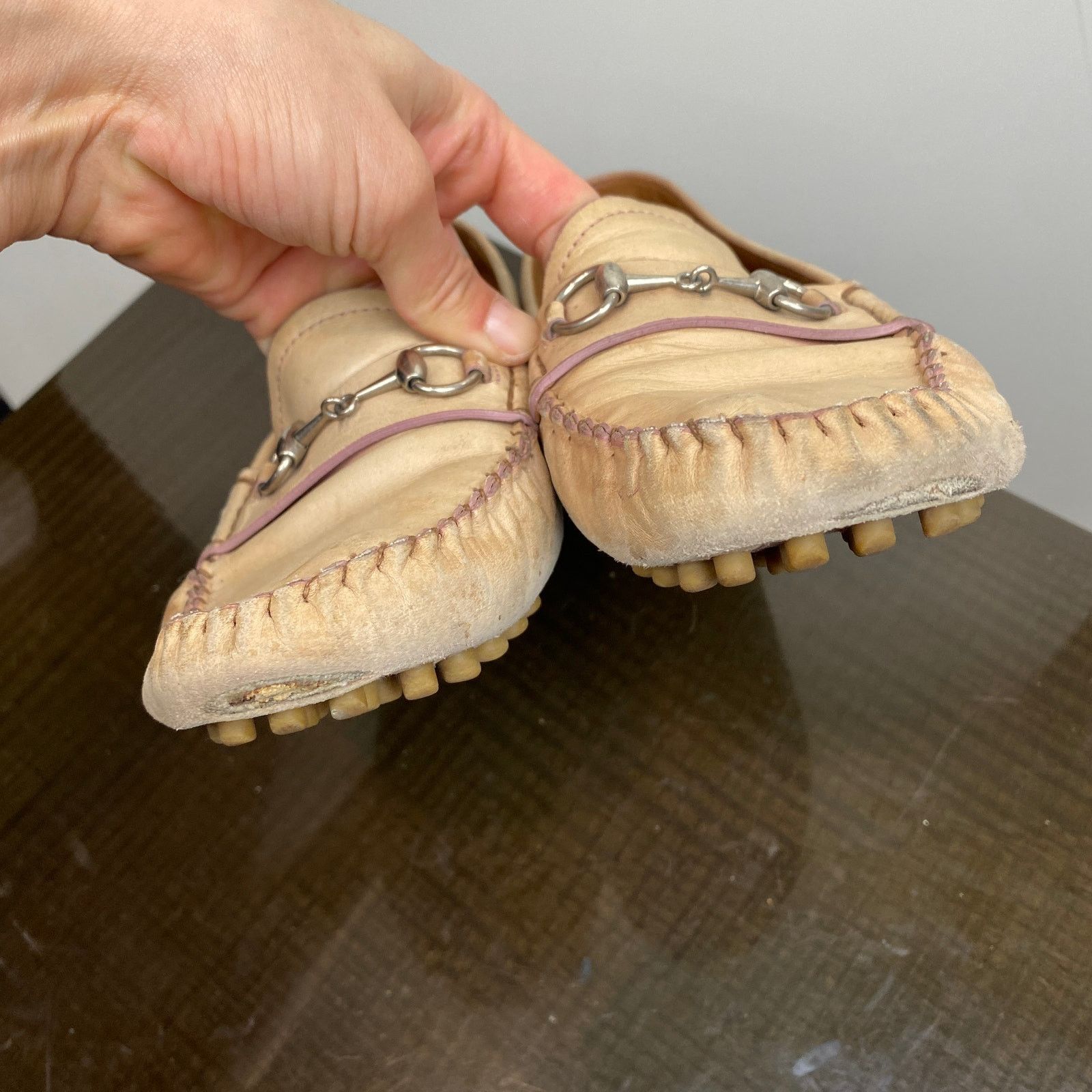 Gucci Gucci Horsebit Leather Driver Loafers Shoes Women 38.5 US 8 Size US 8.5 / IT 38.5 - 13 Thumbnail