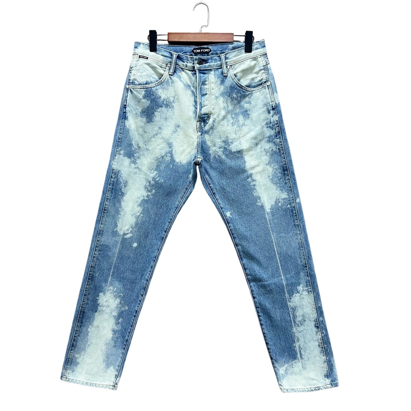 Tom Ford Tom Ford Acid Wash Denim Jeans Size 31 Size US 31 - 1 Thumbnail