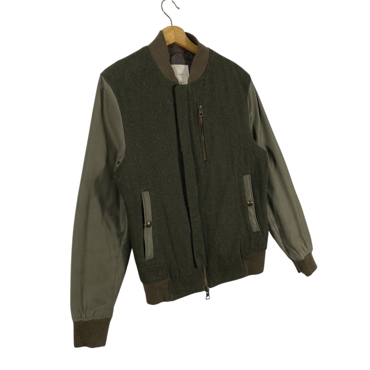 Japanese Brand Japanese Brand Wool Bomber Zipper Jacket S Size Size US S / EU 44-46 / 1 - 3 Thumbnail