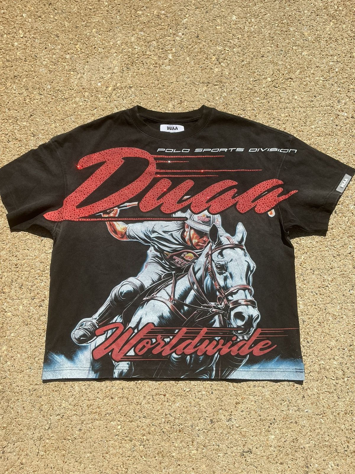 Other Duaa New Age Mens Heavy Crop Shirt Polo Sport Edition Size US M / EU 48-50 / 2 - 3 Thumbnail