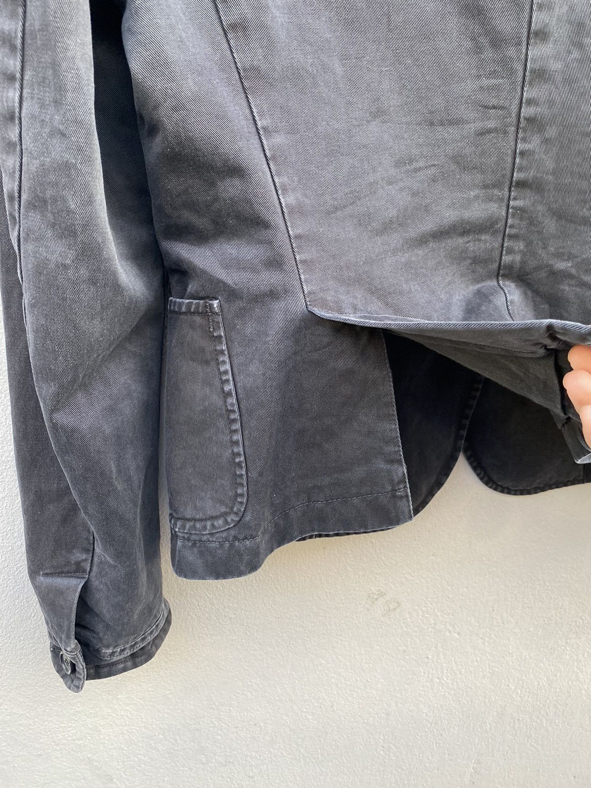 Designer × Neil Barrett 🔥Neil Barrett Faded Biker Jacket “Made in ITALY 🇮🇹” Size M / US 6-8 / IT 42-44 - 13 Thumbnail