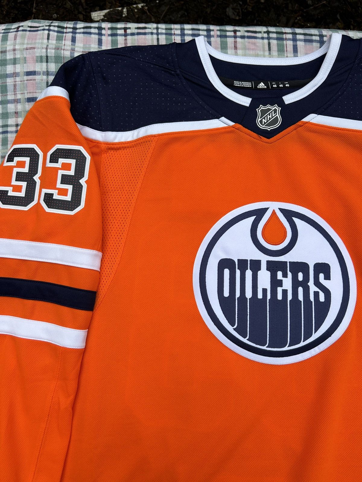 Adidas × NHL Adidas Edmonton Oilers Cam Talbot NHL Jersey Size US S / EU 44-46 / 1 - 5 Thumbnail