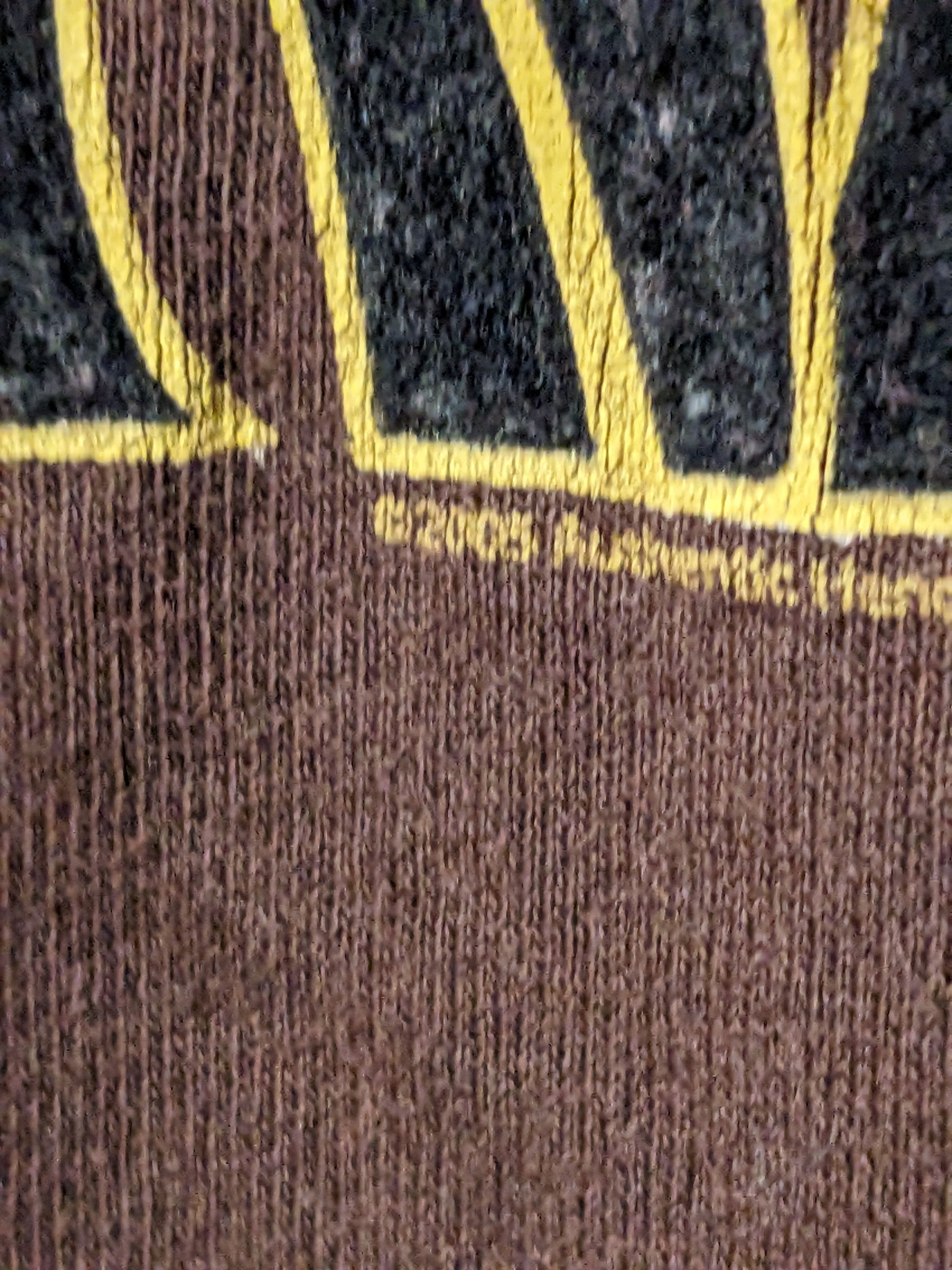 Jimi Hendrix × Vintage Vintage 2005 Jimi Hendrix Guitar Camo Brown Large T-Shirt Size US L / EU 52-54 / 3 - 3 Thumbnail