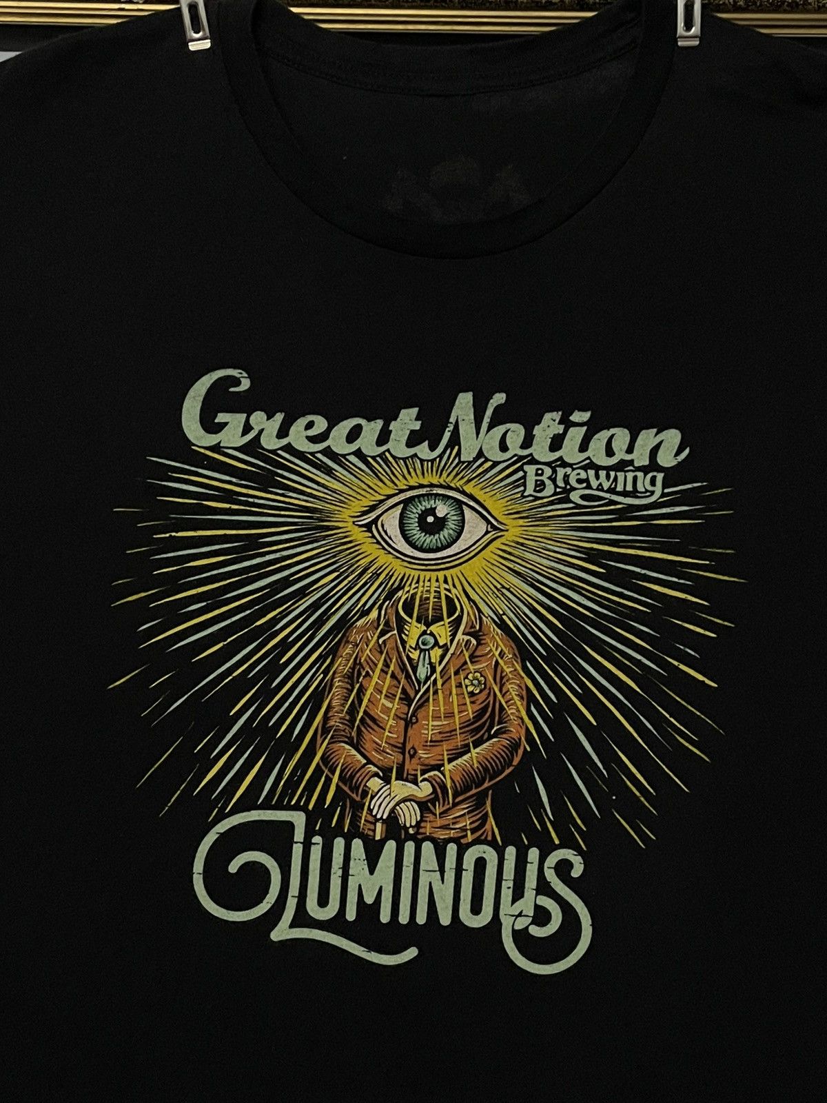 Japanese Brand Vintage Japan Designer - Great Nation Brewing Luminous ‘Eye’ Size US L / EU 52-54 / 3 - 3 Thumbnail