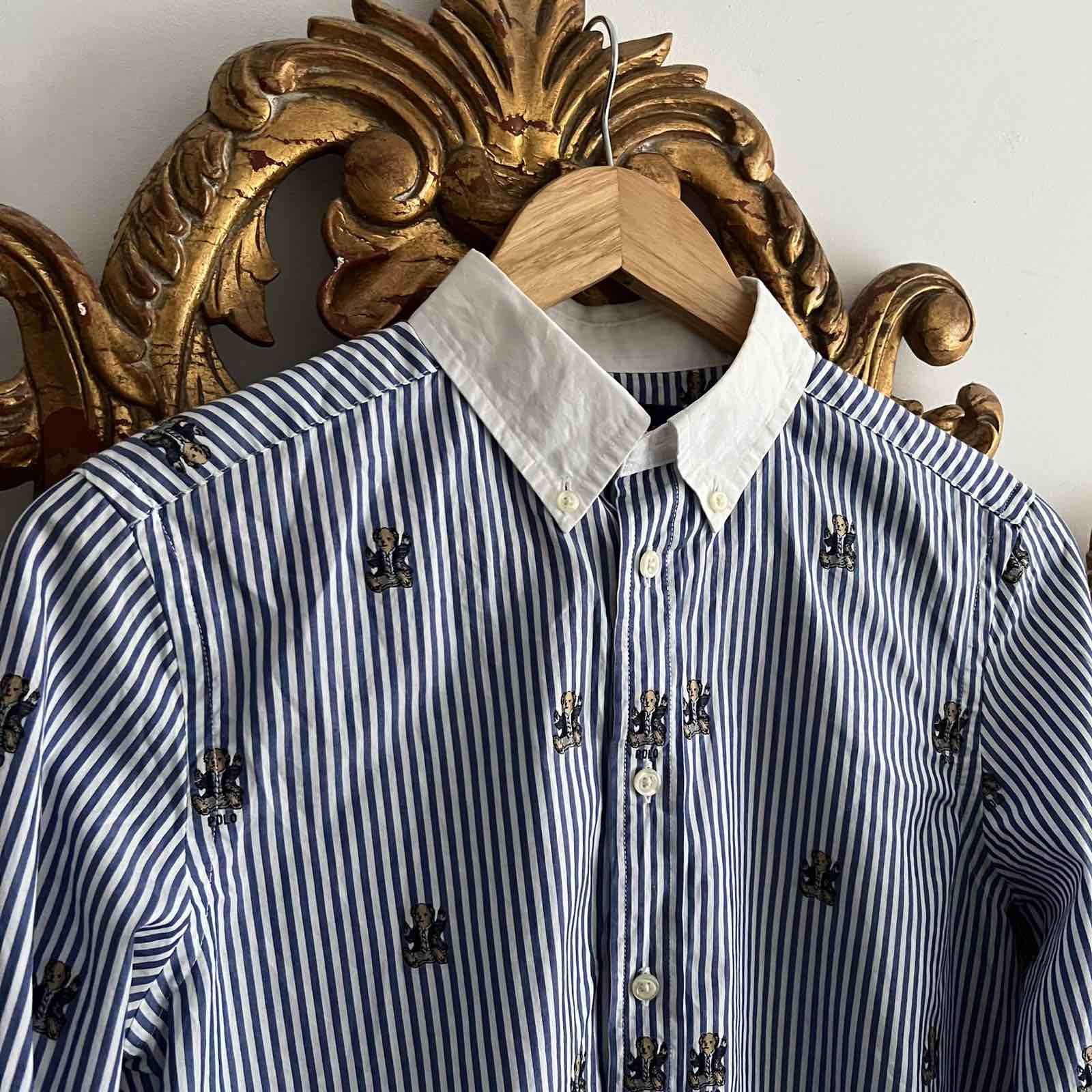 Polo Ralph Lauren Polo Ralph Lauren Shirt Bear Pajama Sz S Size S / US 4 / IT 40 - 3 Thumbnail
