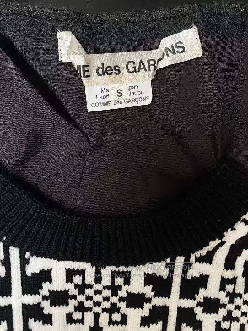 Comme des Garcons Comme Des Garcons Snowflake Patchwork Sweater Size S / US 4 / IT 40 - 4 Thumbnail