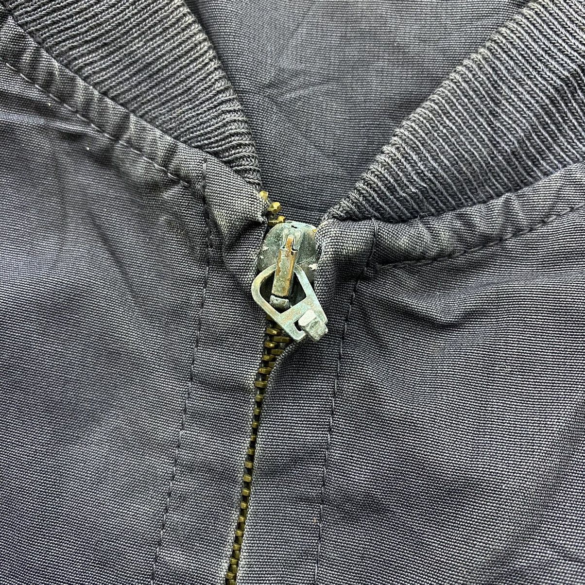 Japanese Brand RIVET Japanese Brand Trade Mark Brand Logo Print Navy Bomber Size US L / EU 52-54 / 3 - 8 Thumbnail